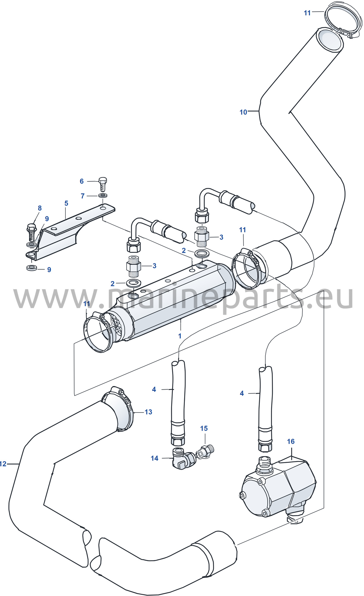 IPS Oil Cooler, Diesel