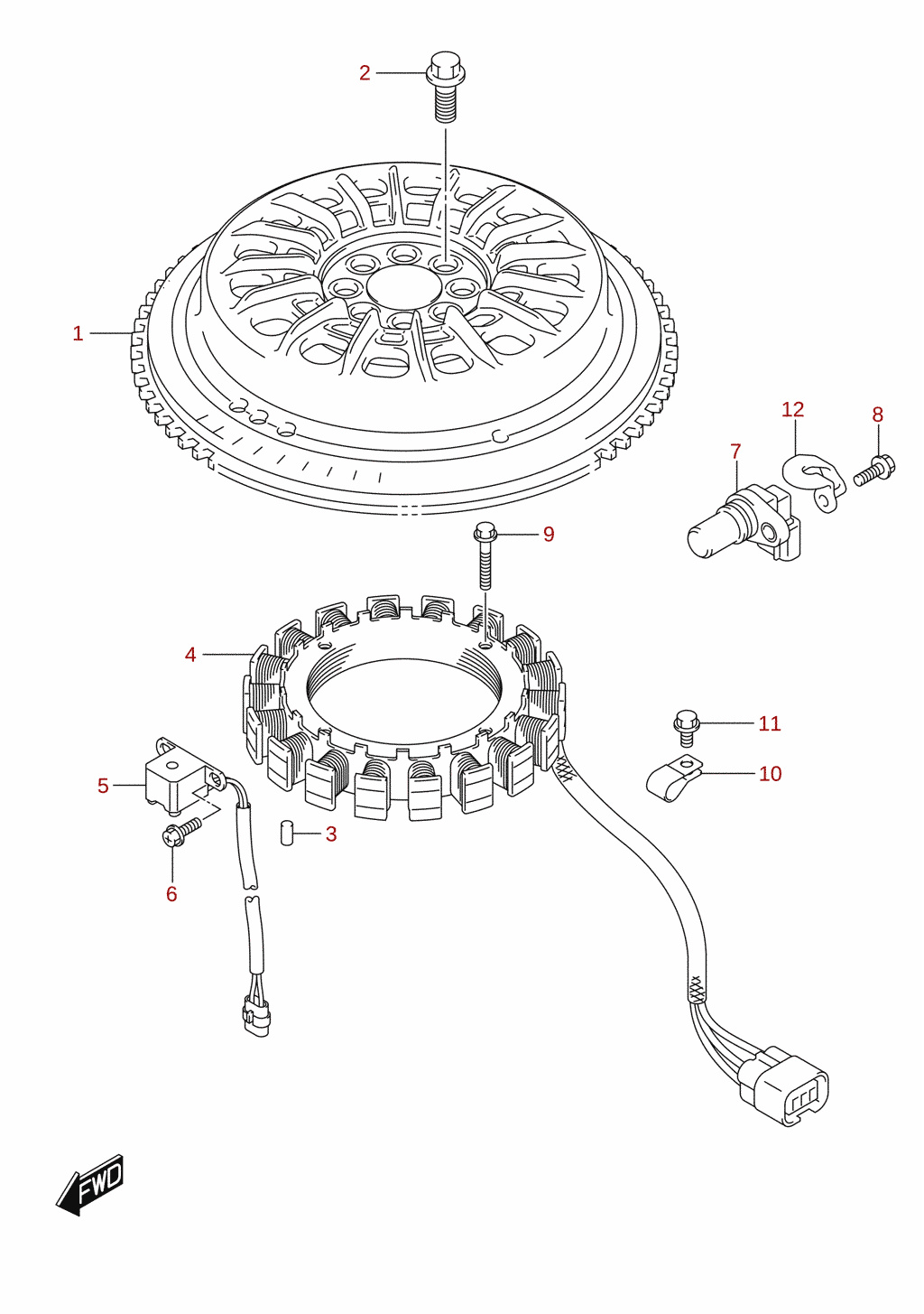 Magnet / generator (DF150)