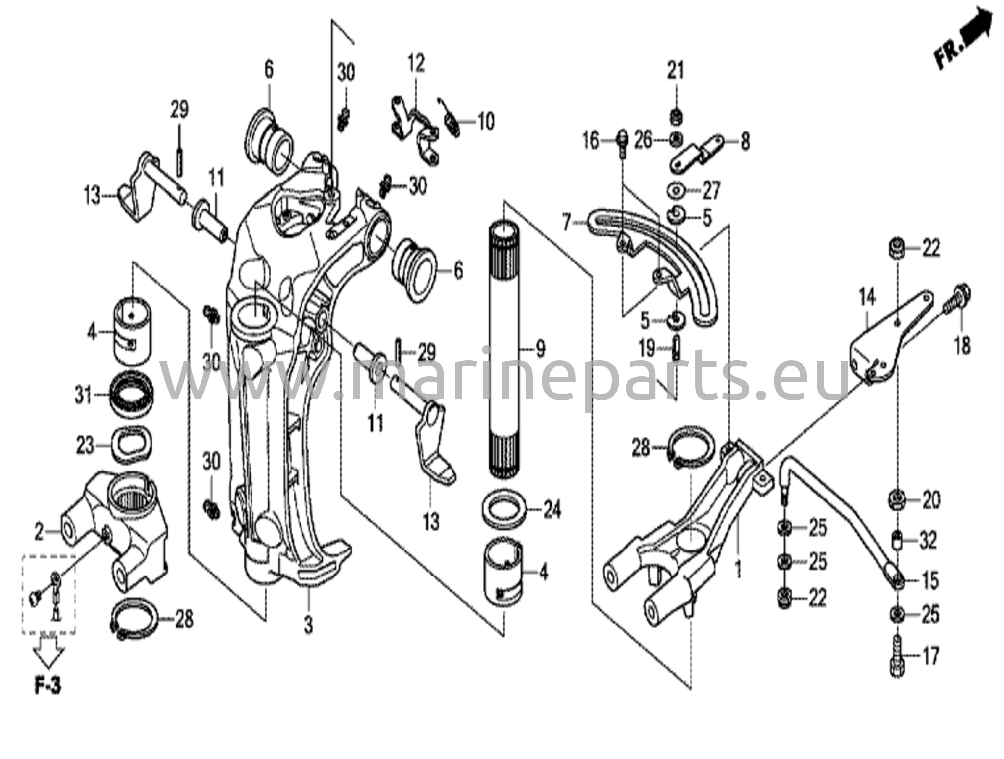 Kääntötela kotelo