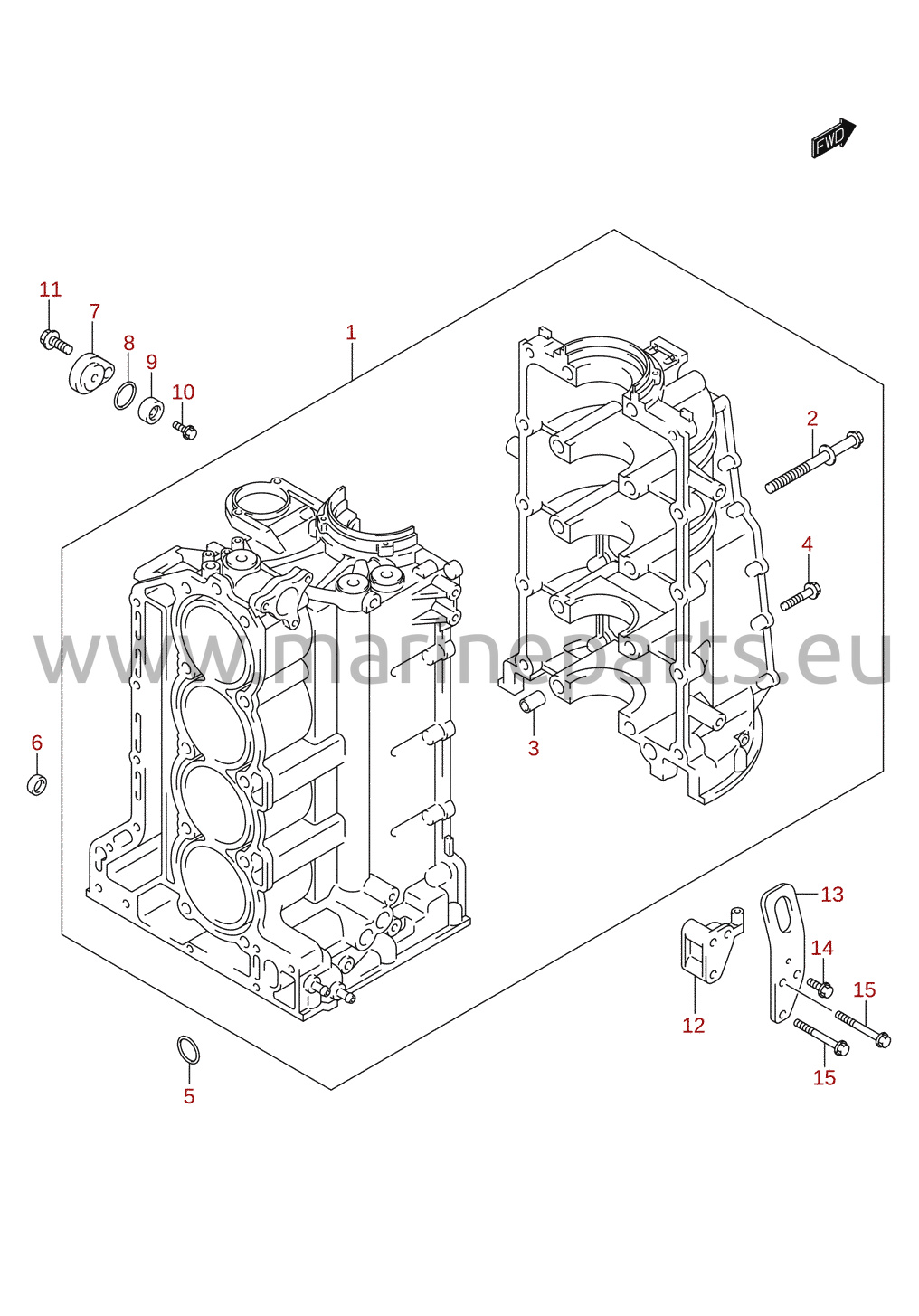 Cylinder block