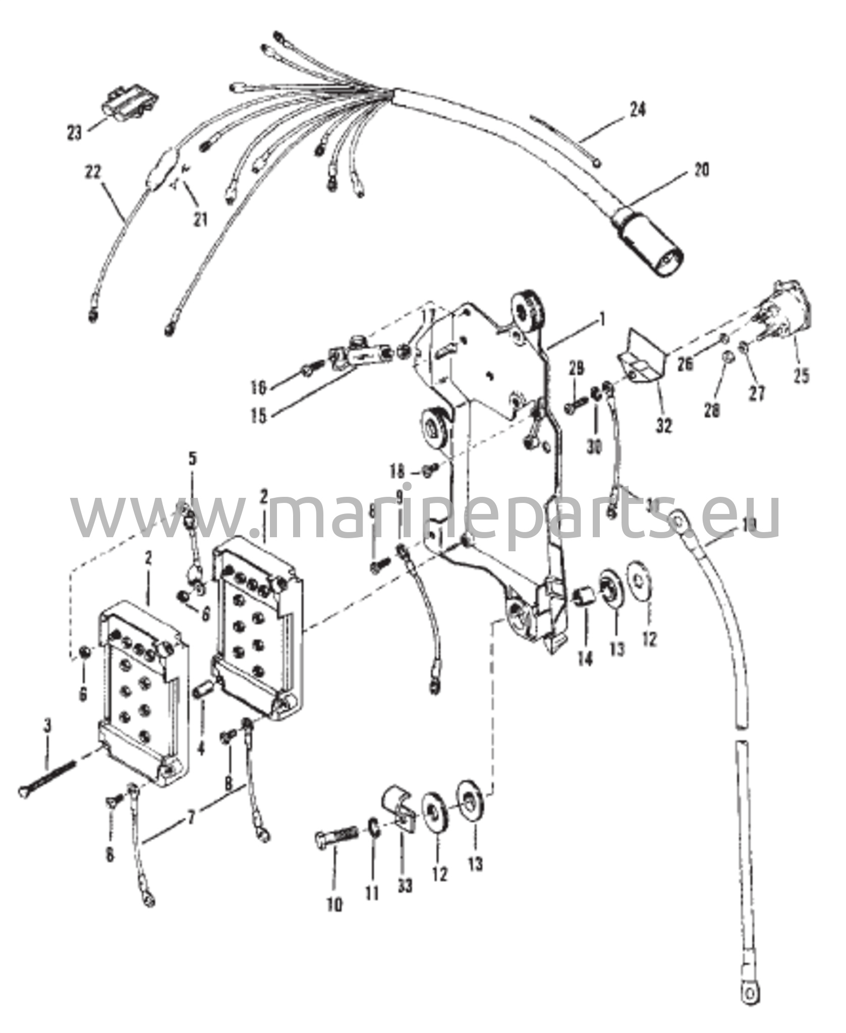 Johdotussarja/käynnistinrele