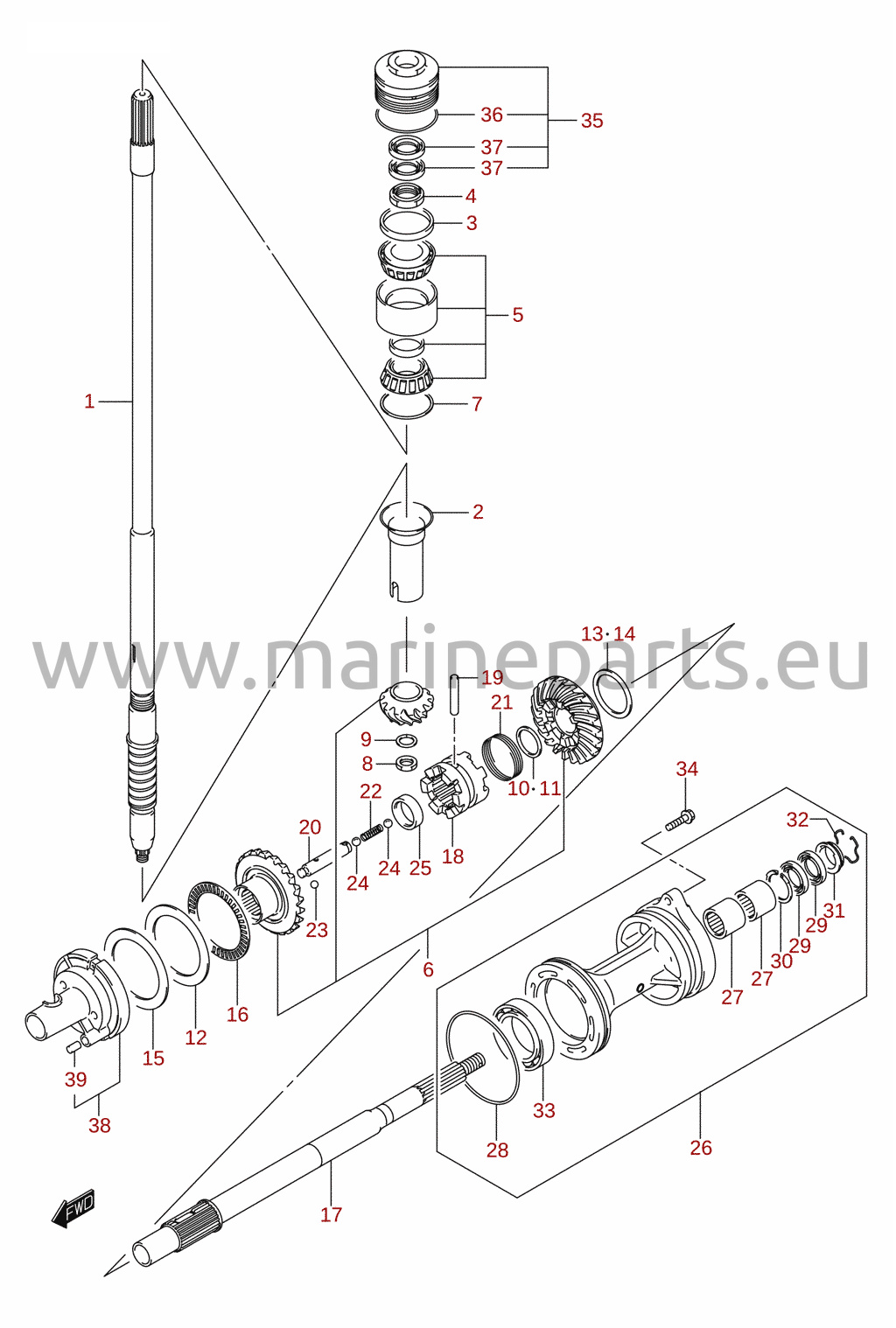 Transmission (DF175T)