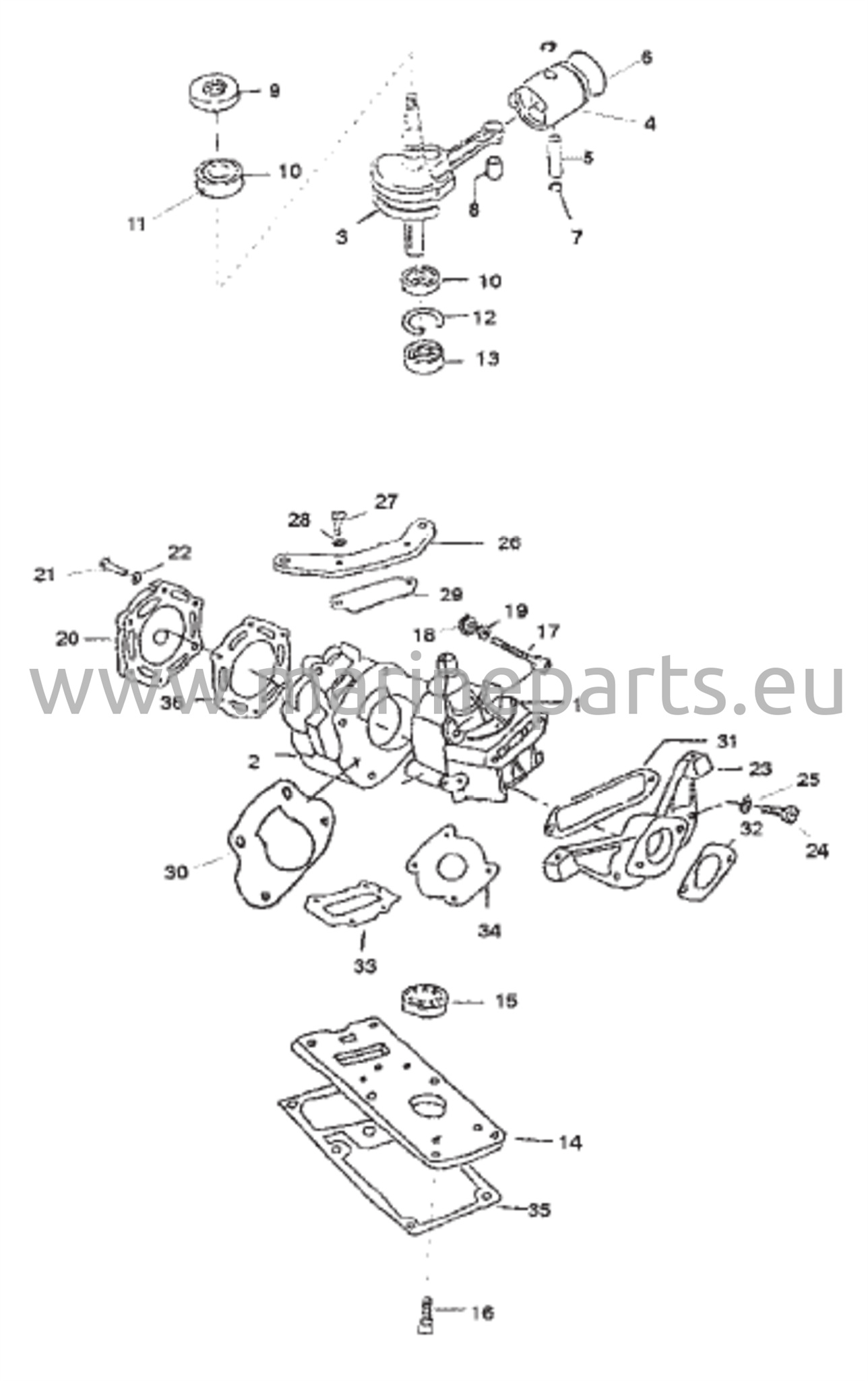 Tehopää/Tiivistesarja