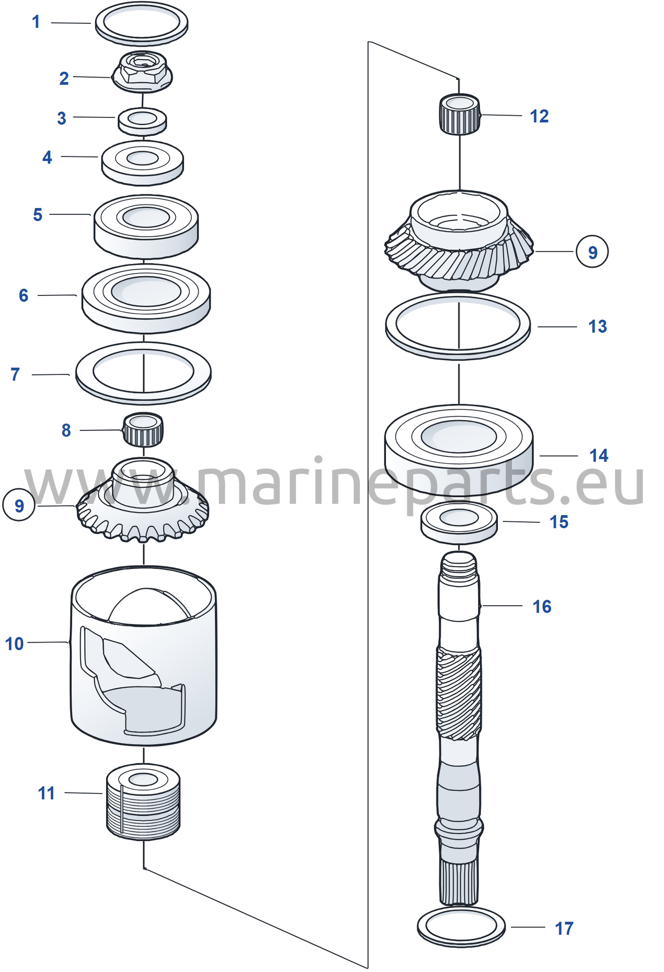 Ülemine vertikaalvõll SN-3020295797
