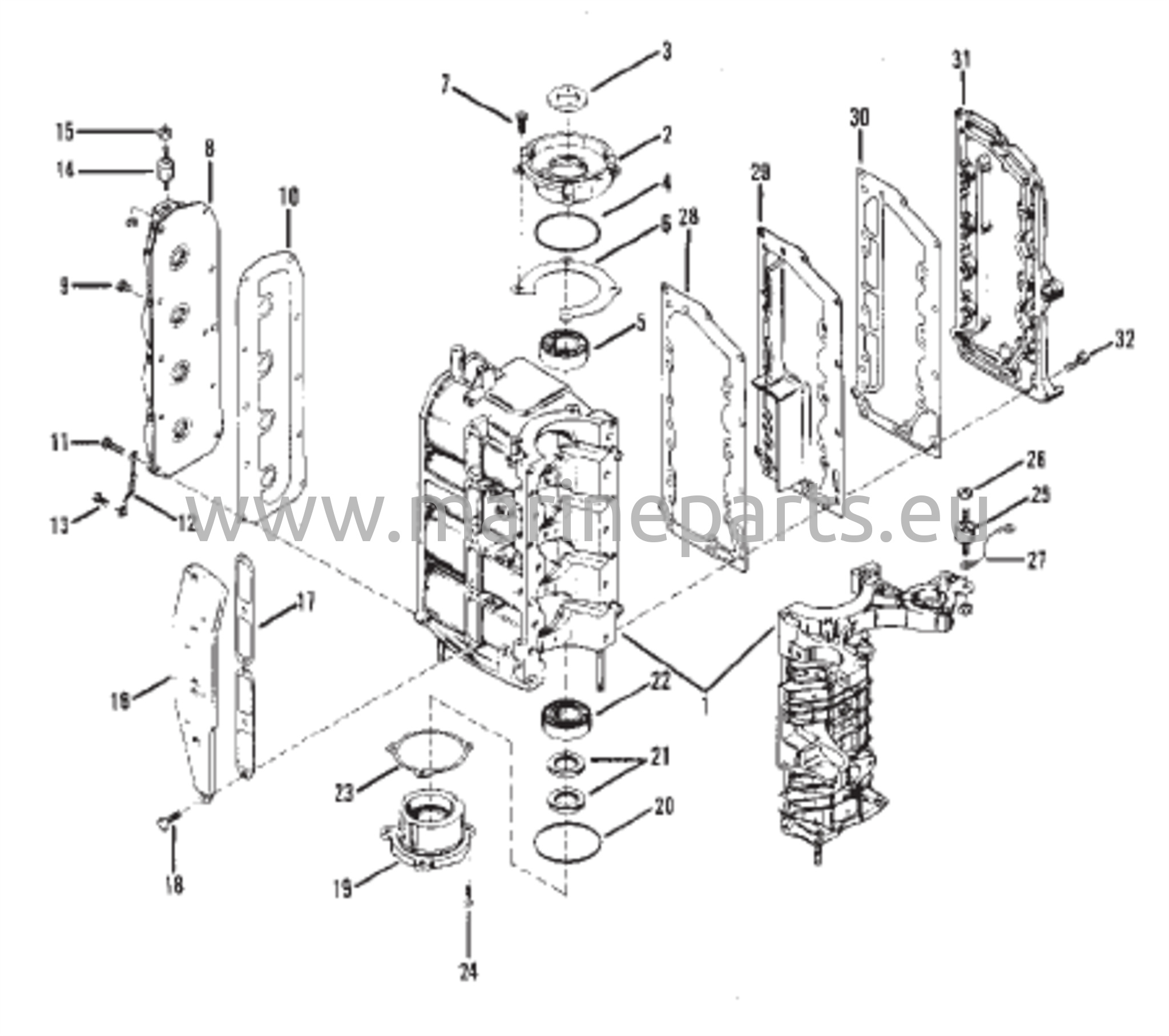 Päätykappaleet ja pakoputken suojus
