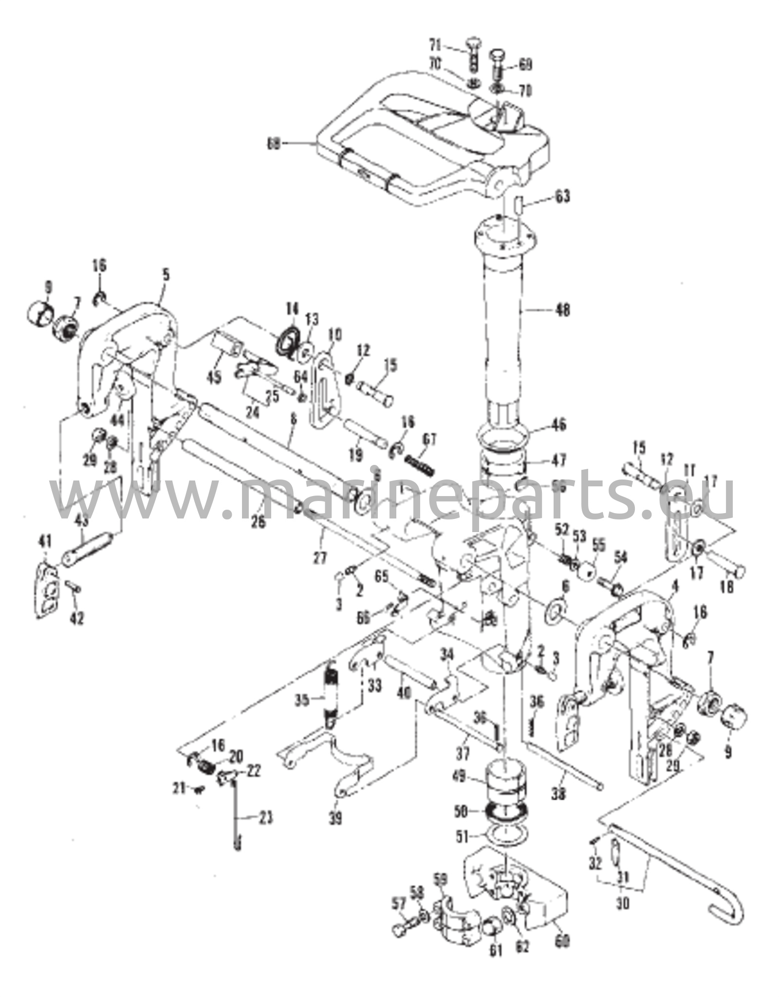 Clamp and Swivel Bracket / Reverse Lock 