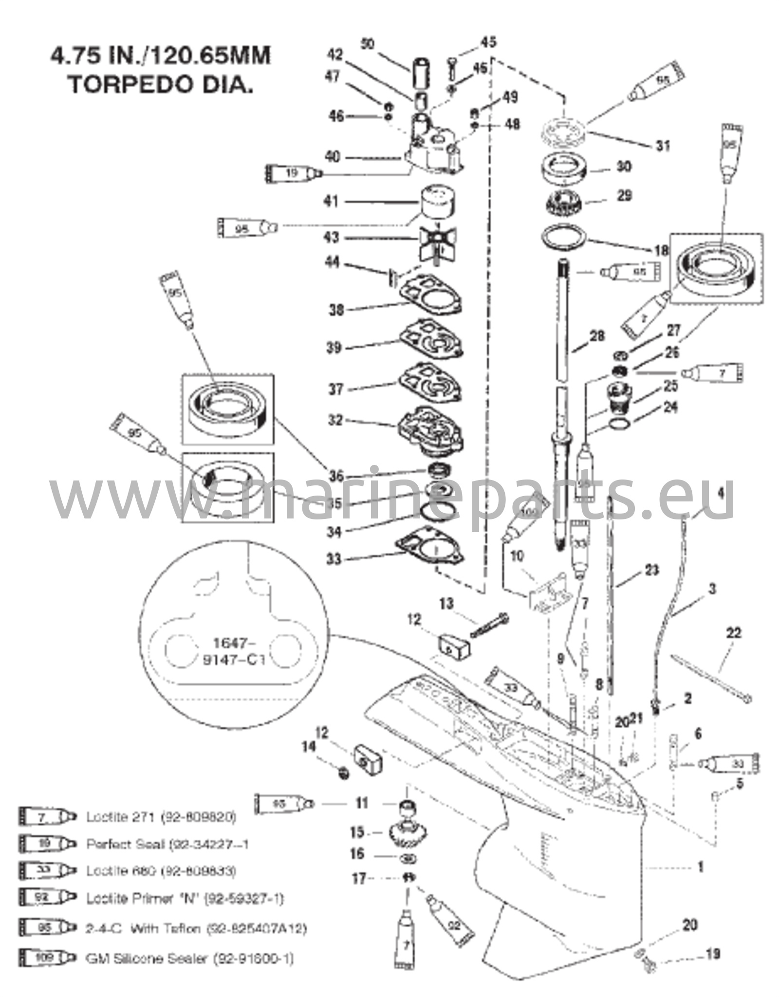 Vaihteiston kotelo (voimansiirtoakseli-vastakappale S/N-0G437999 ja sitä alemmat)