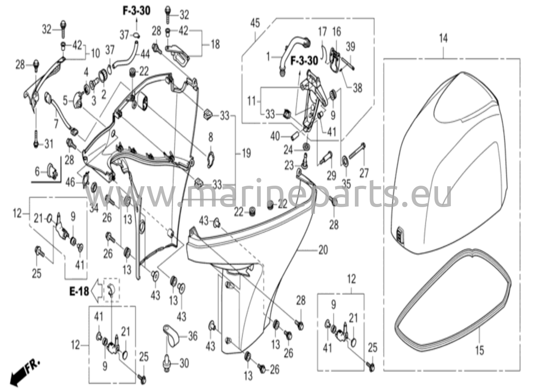 Moottorin suojus/alasuojus