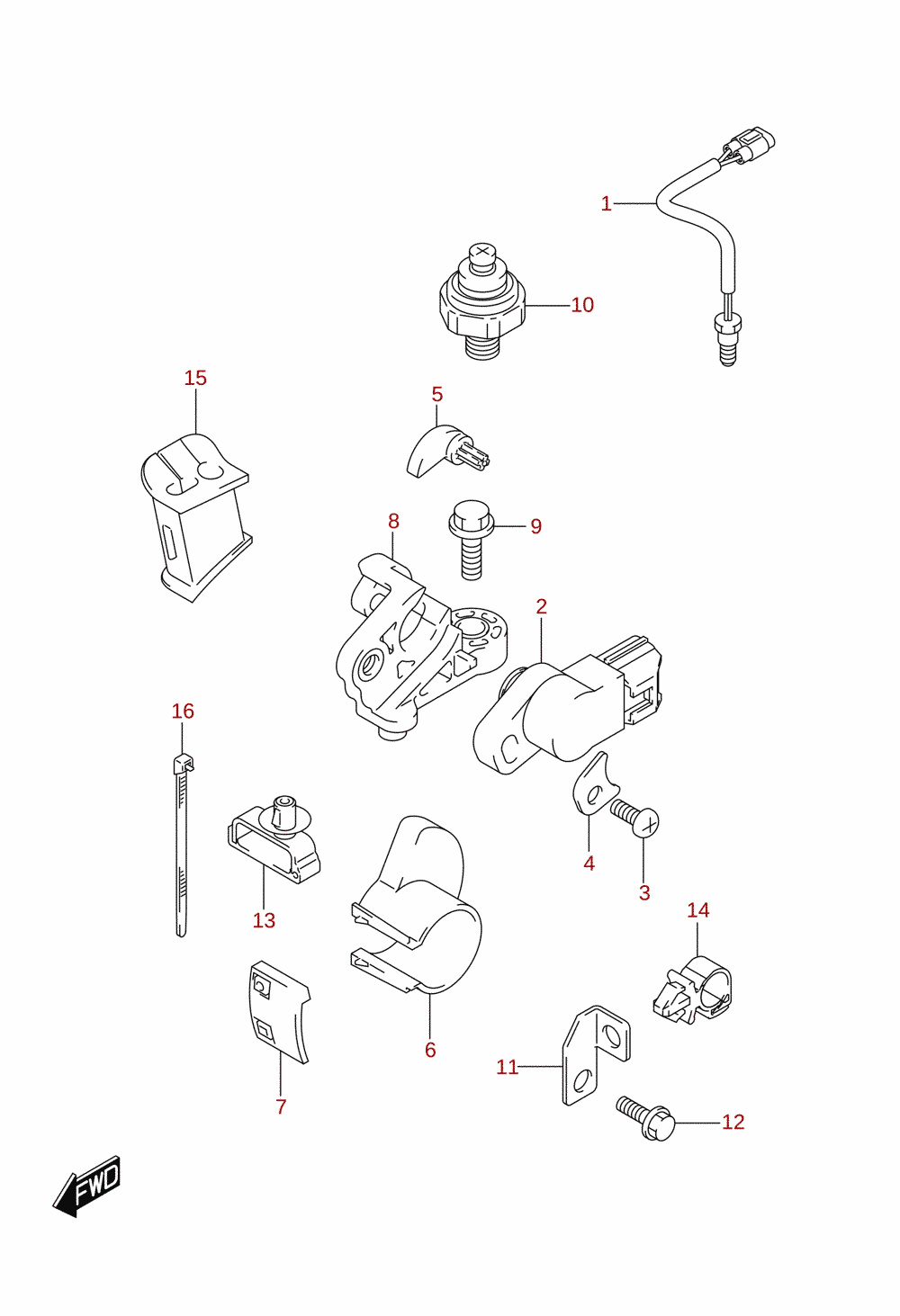 Andur (DF40AST, DF50AVT, DF50AVTH, DF60A, DF60ATH, DF60AVT, DF60AVTH)