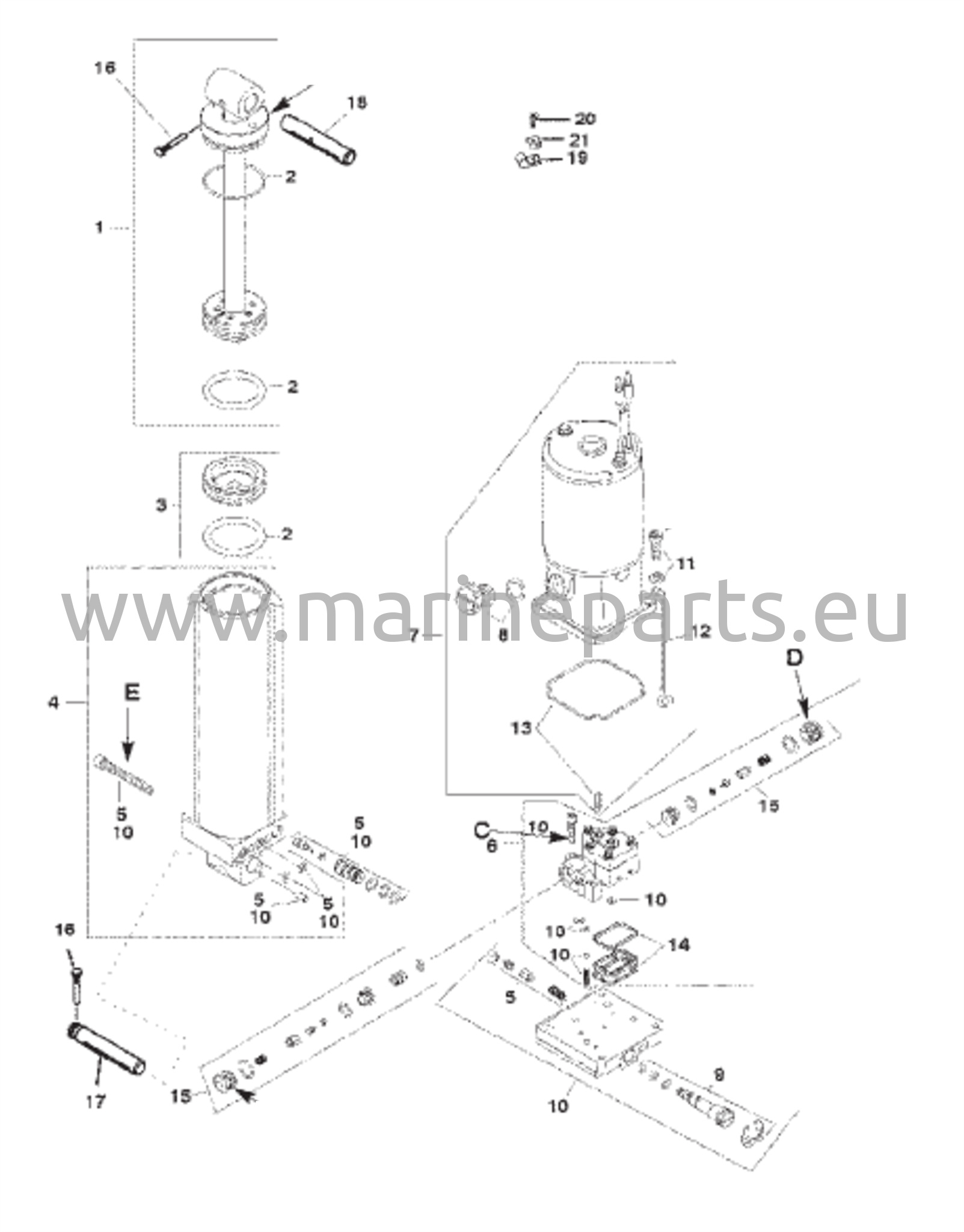 Võimsuskallutuse komponendid
