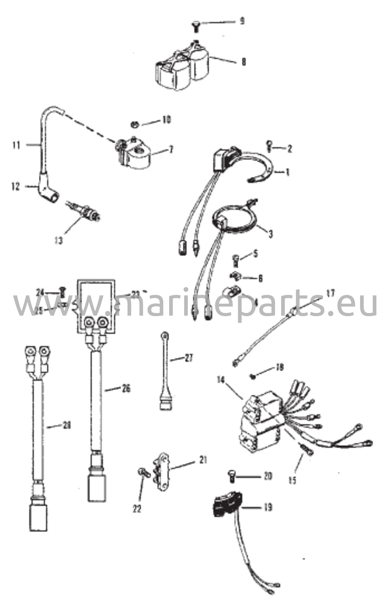 Sytytys/Sähkökomponentit