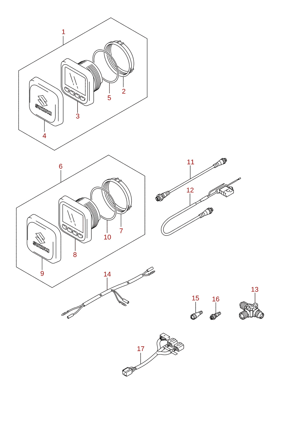 Multi function gauge (1) (optional)
