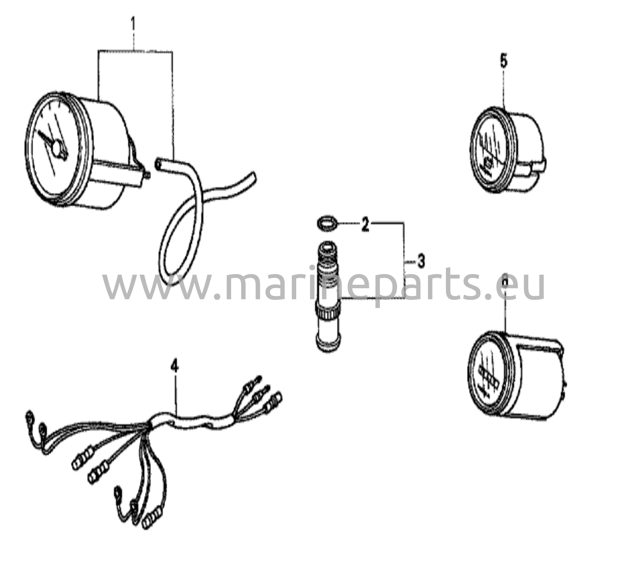 Kiirusemõõdiku komplekt
