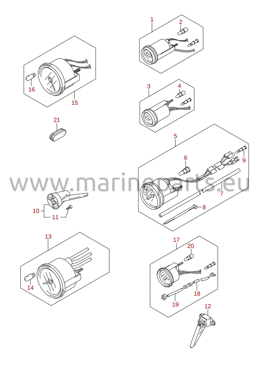 Instrument (DF25, DF30) (tillval) 1/2