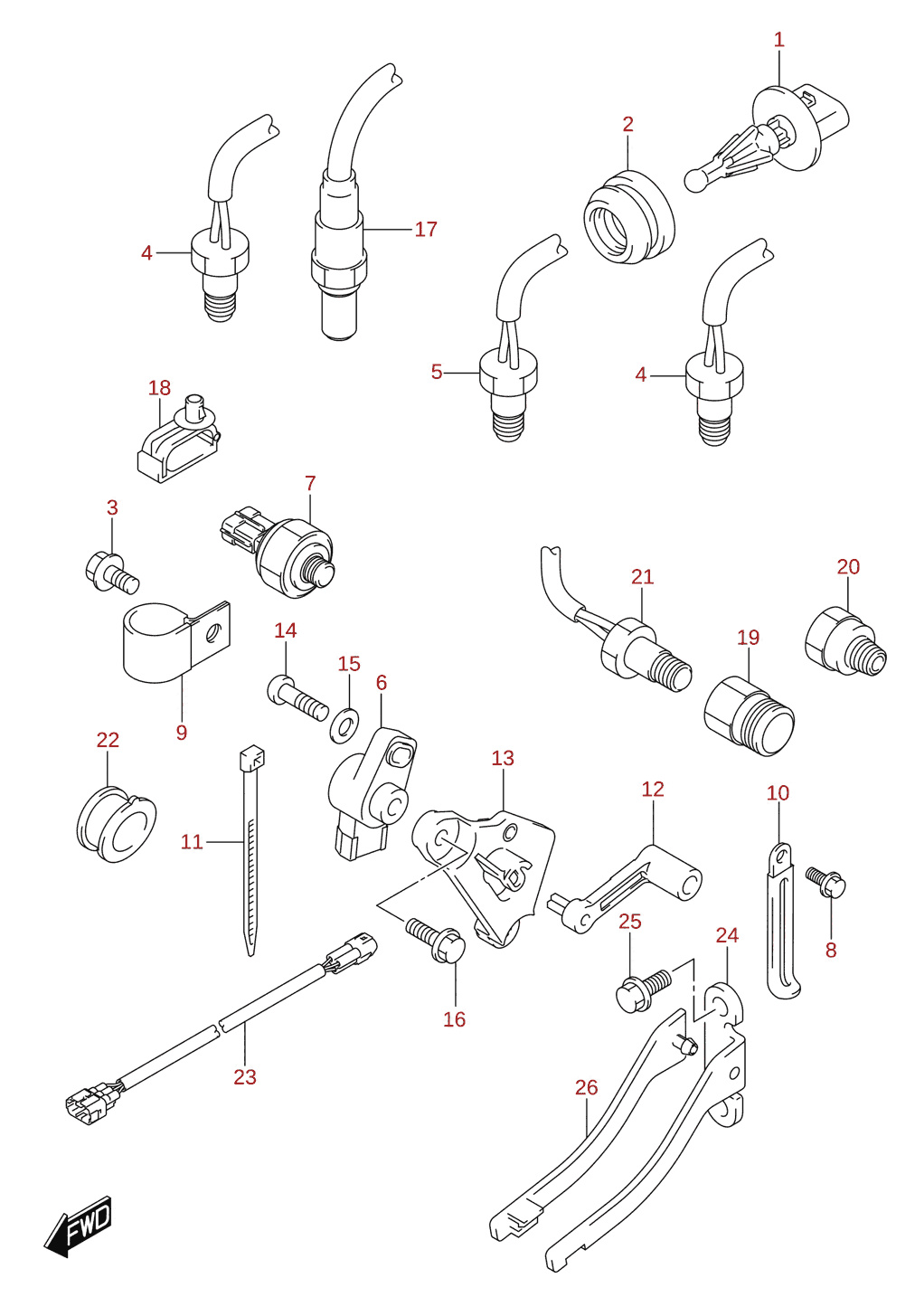 Capteur (L-transom)