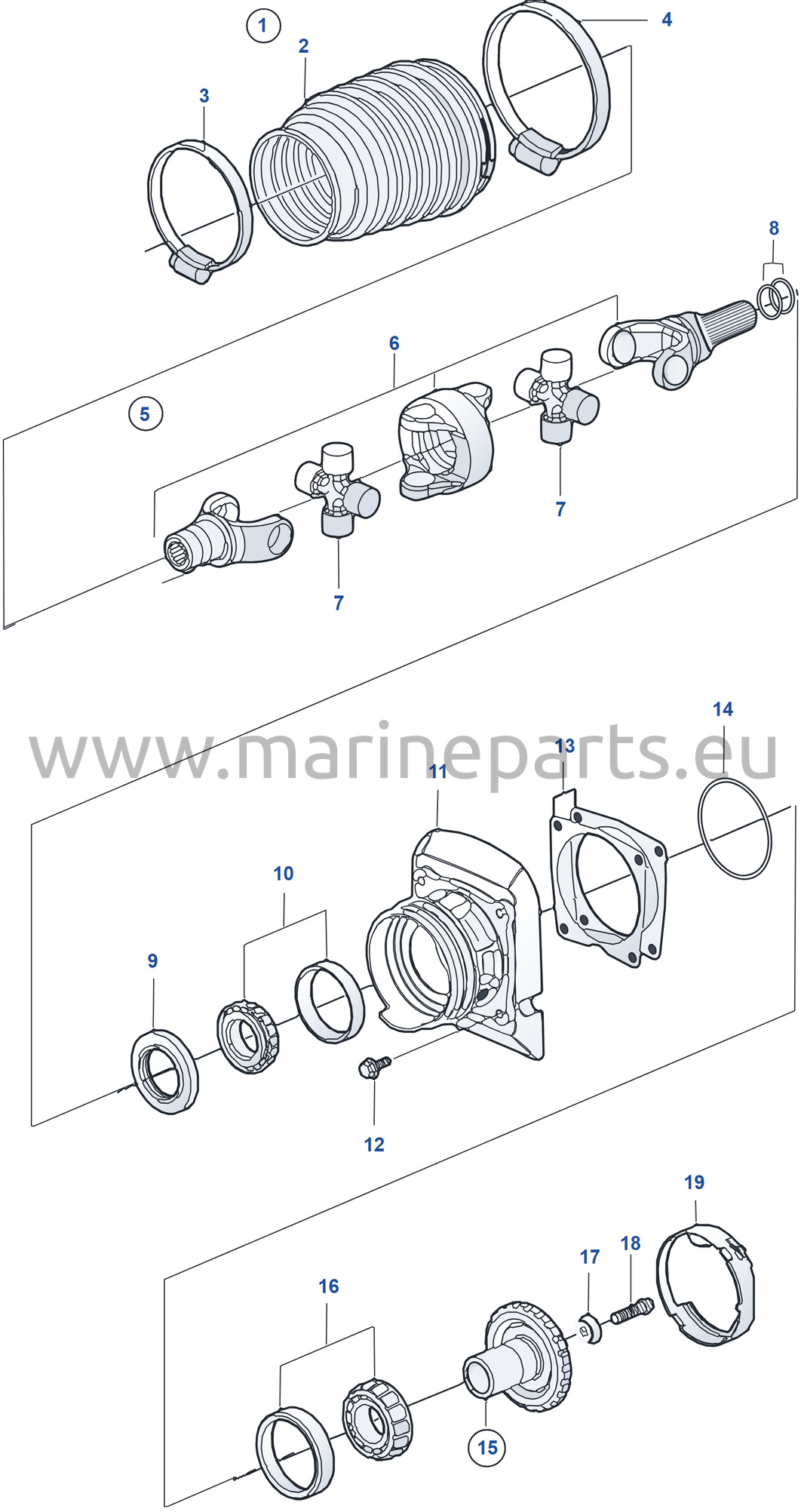 Kardaanliigend ja laagrihoidik SN3020295798-