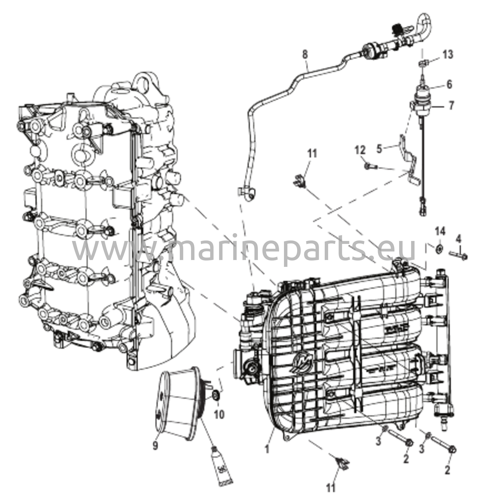 Integroitu ilmasto-polttomoduuli