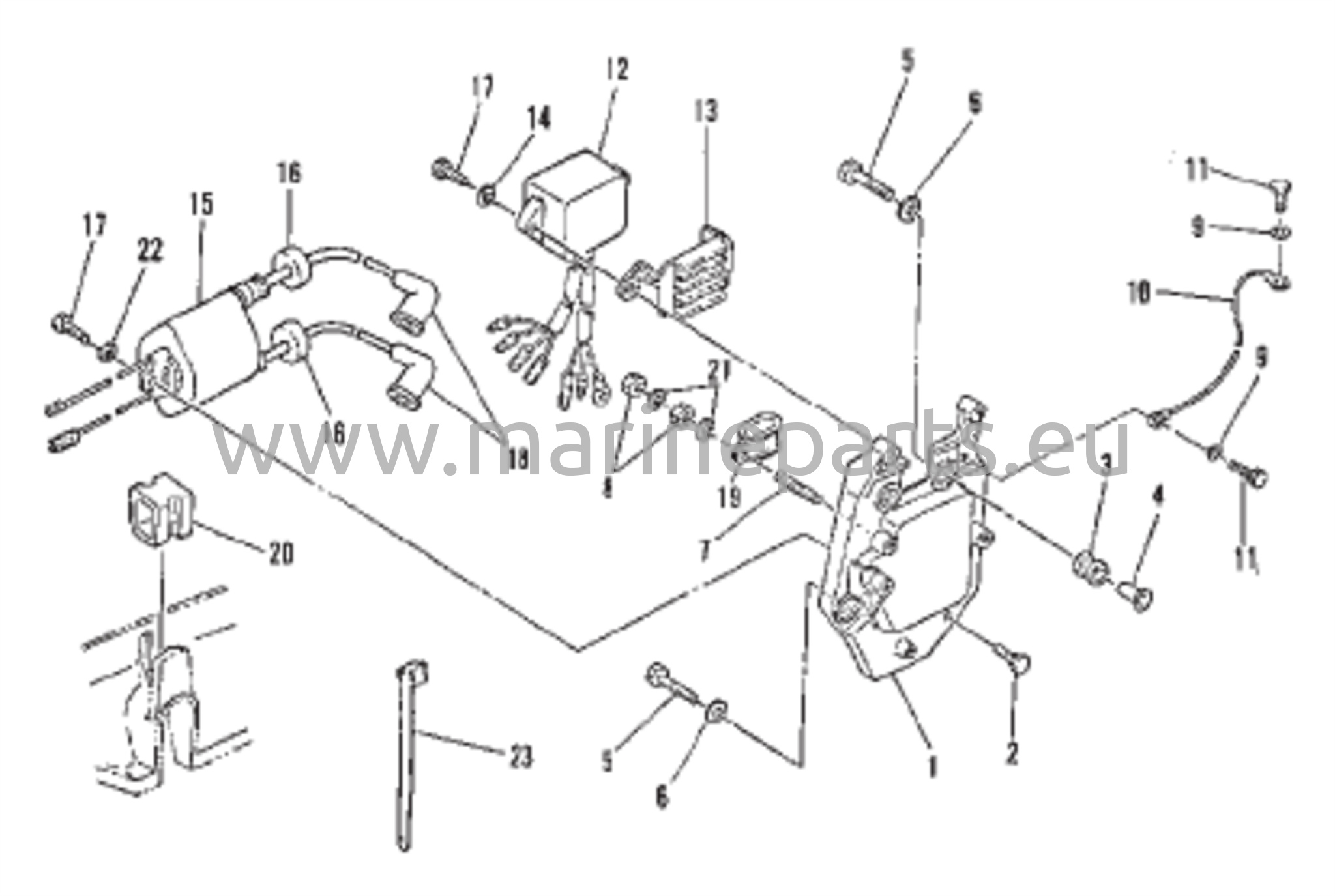 C.D.I. ignition components 