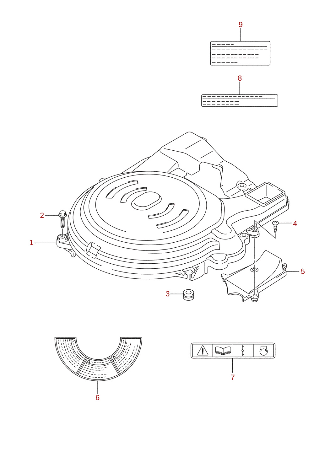 Ring gear cover (DF80A)
