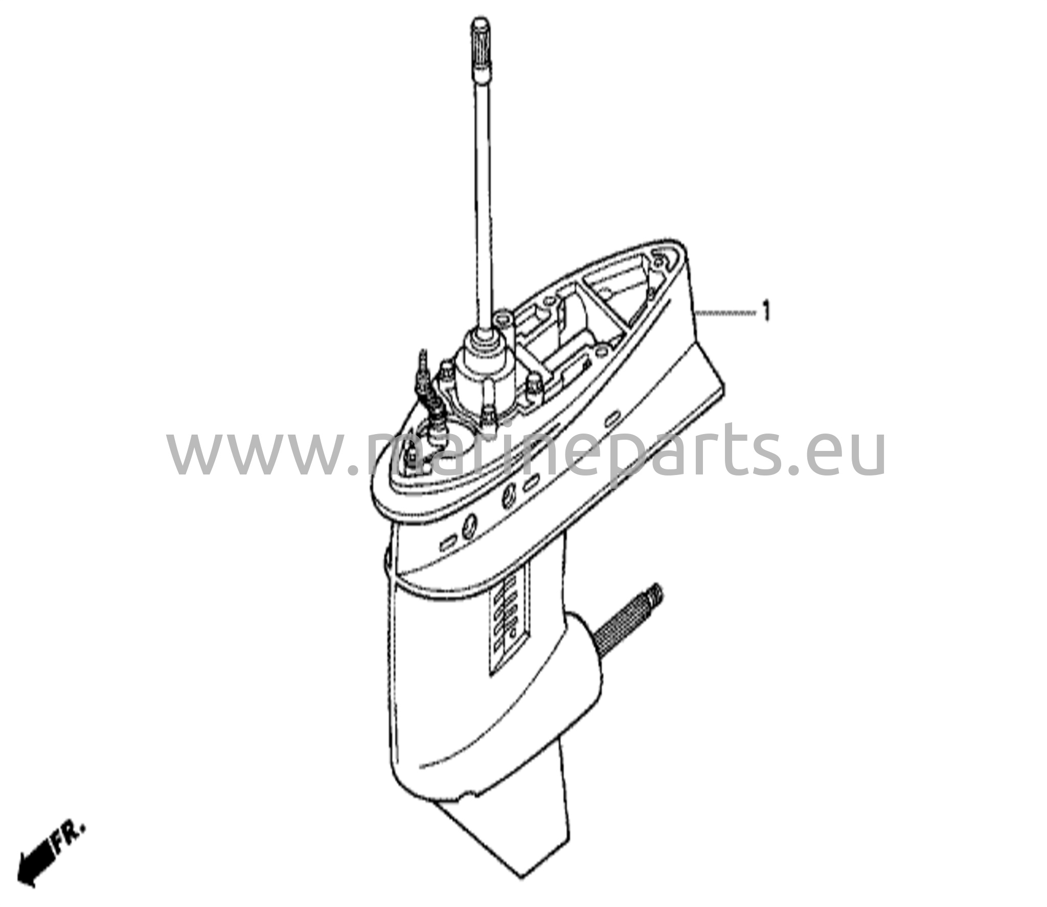 Vaihteiston kotelo kokoonpano