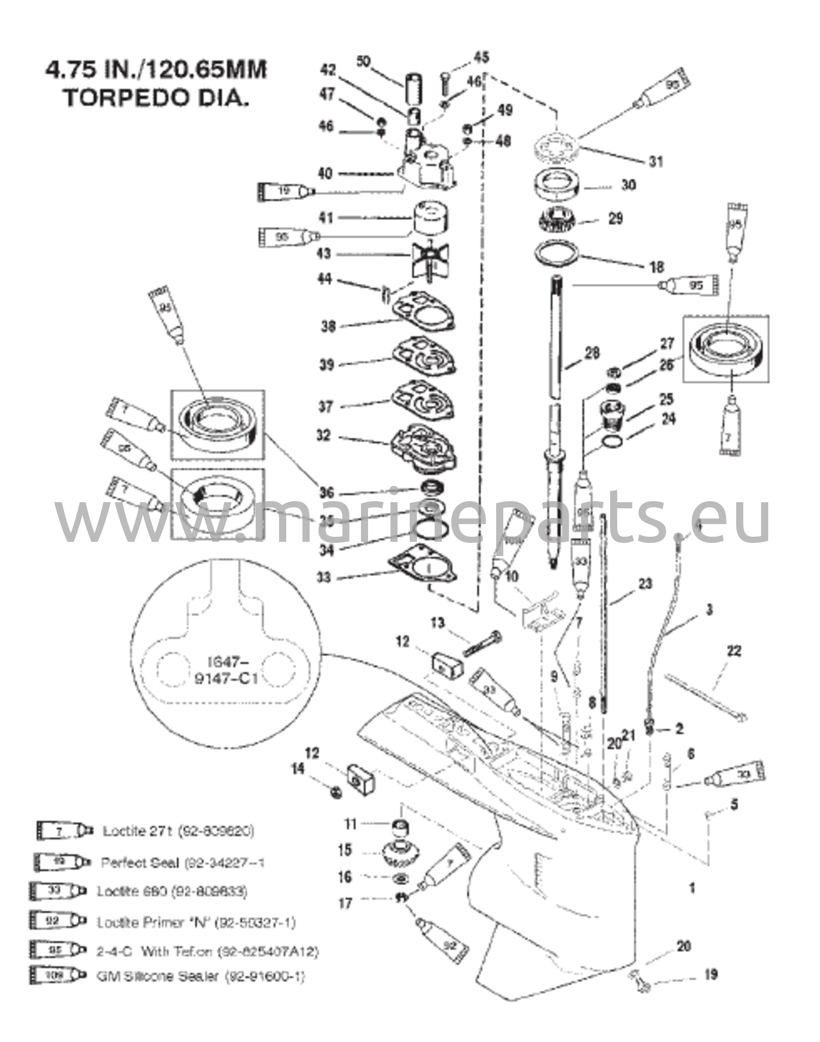 Vaihteiston kotelo (voimansiirtoakseli - vakio - sarjanumero 0G437999 ja sitä alemmat)