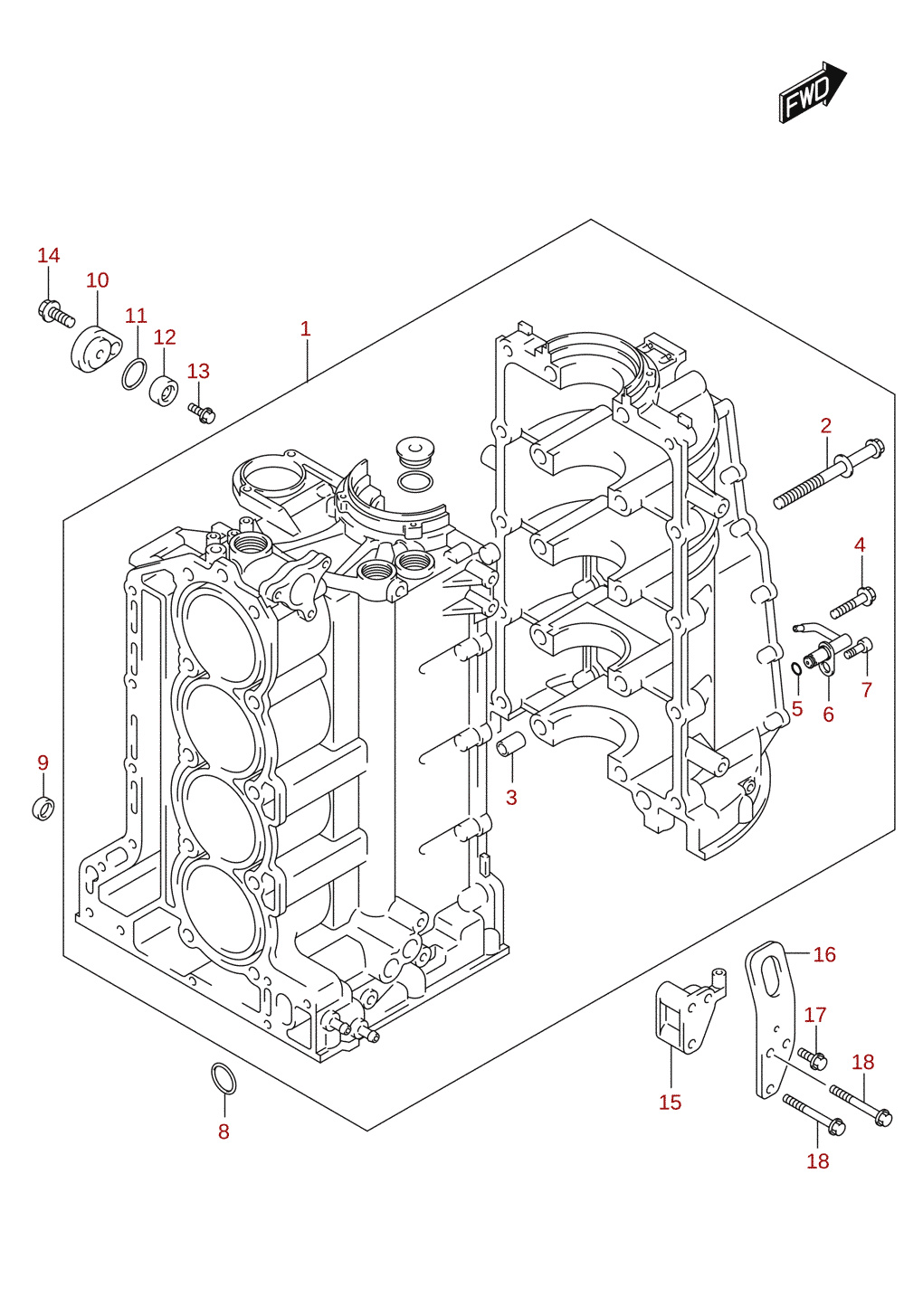 Zylinderblock