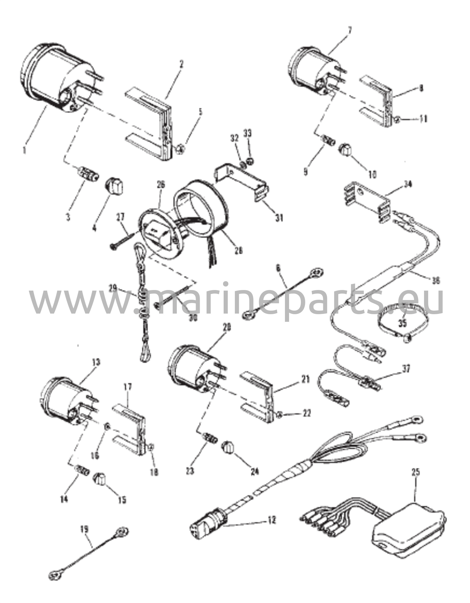 Mittauslaitteet (Mercury ja Mariner)