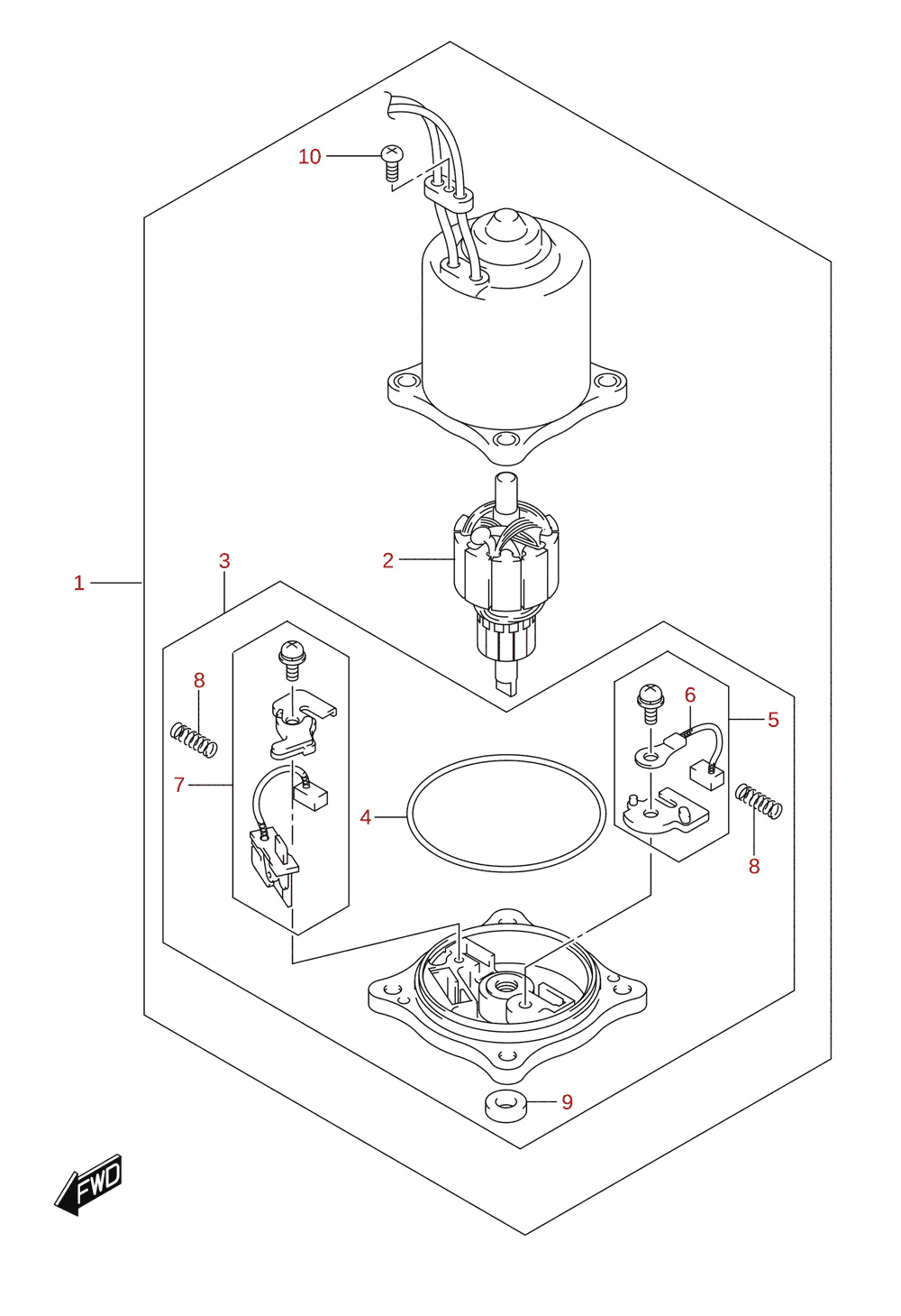 PTT-moottori (DF100B, DF70A, DF75A, DF80A, DF90A)