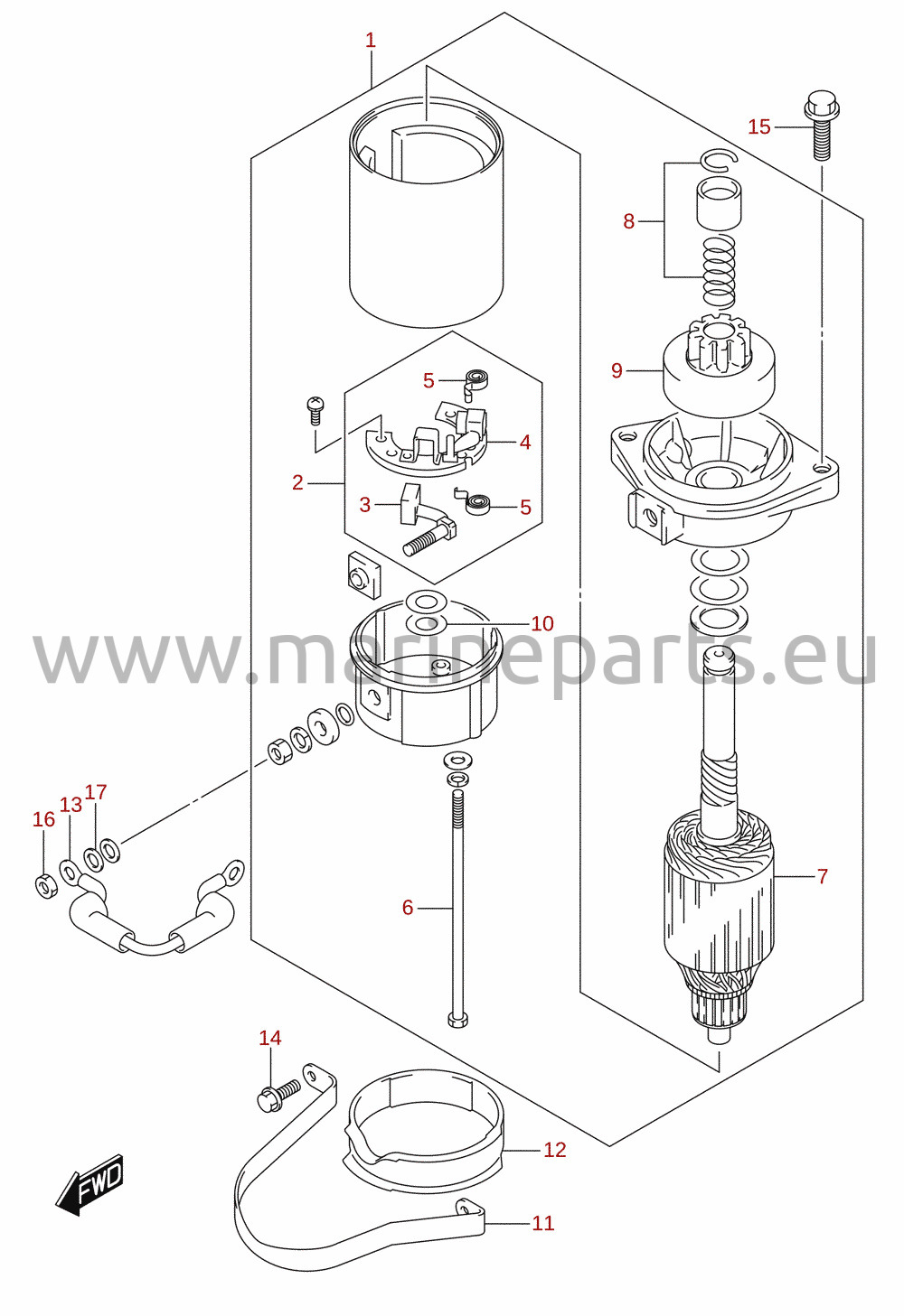 Startmotor (DF30)