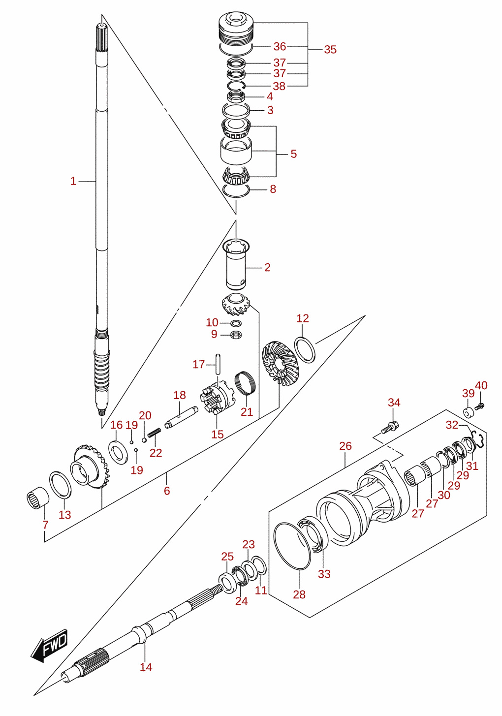 Transmission (DF250ST)