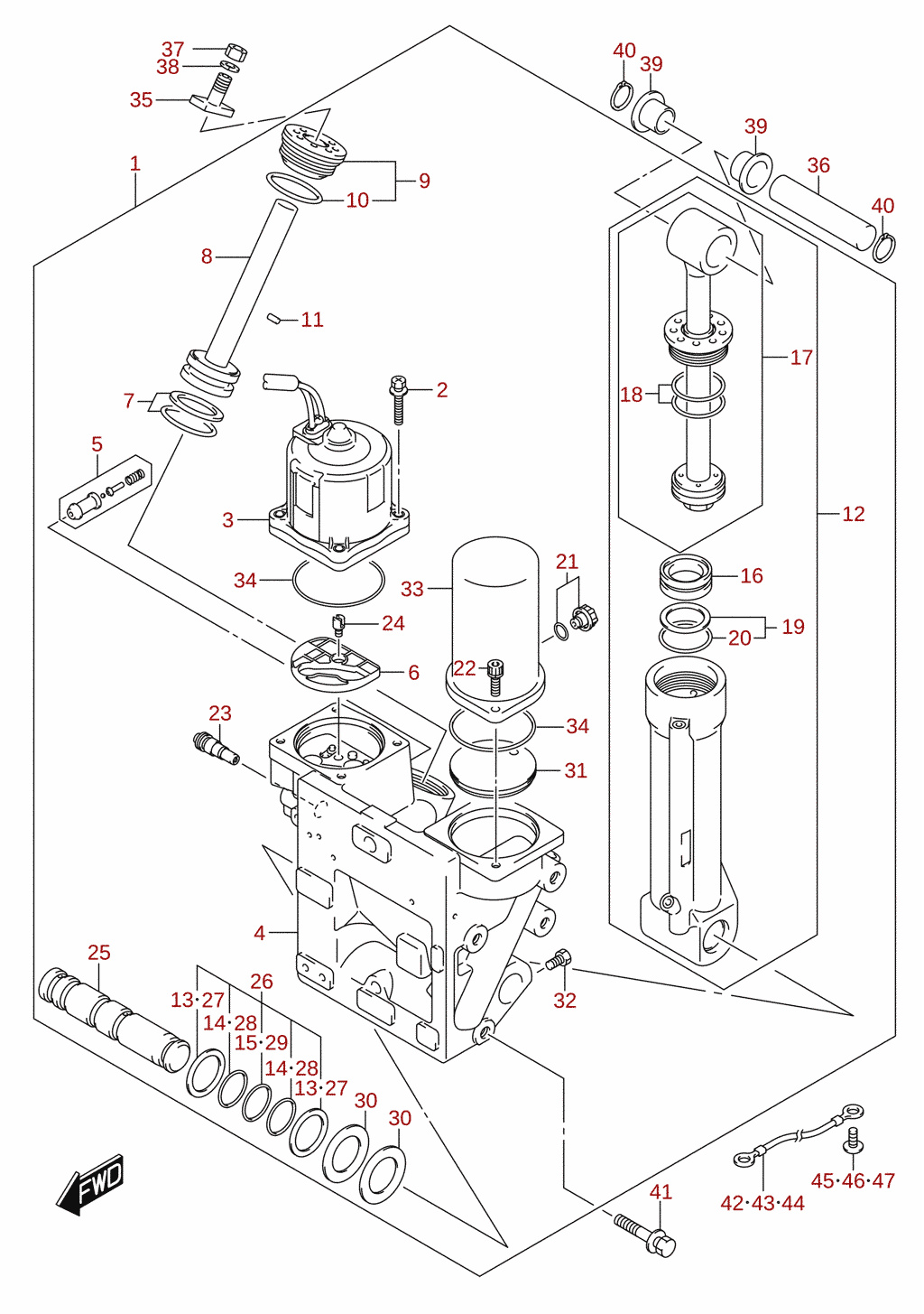 Trim cylinder