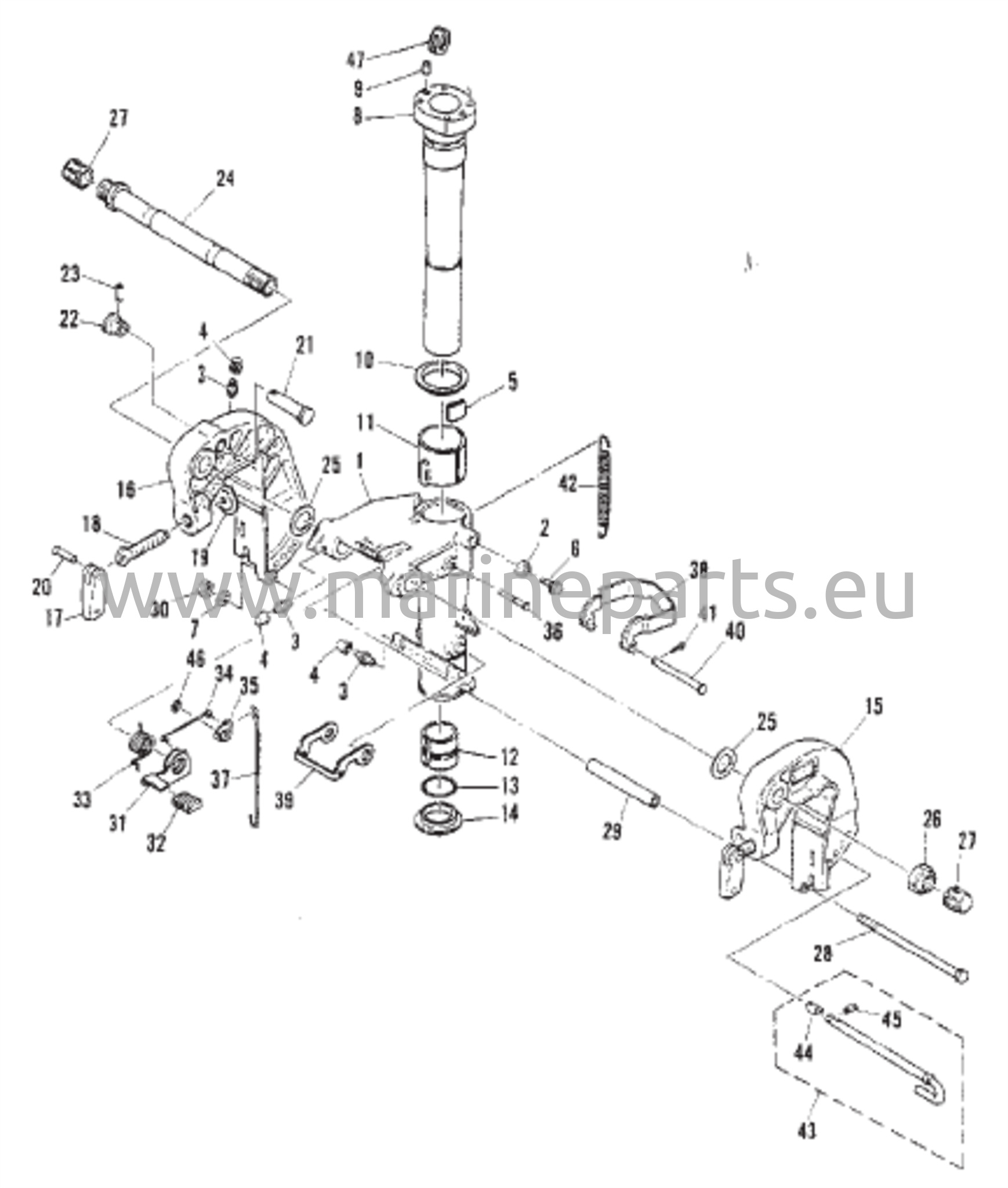 Brackets (M-006086 / ML-305361 / E-251106 / EL-552121 and Up) 