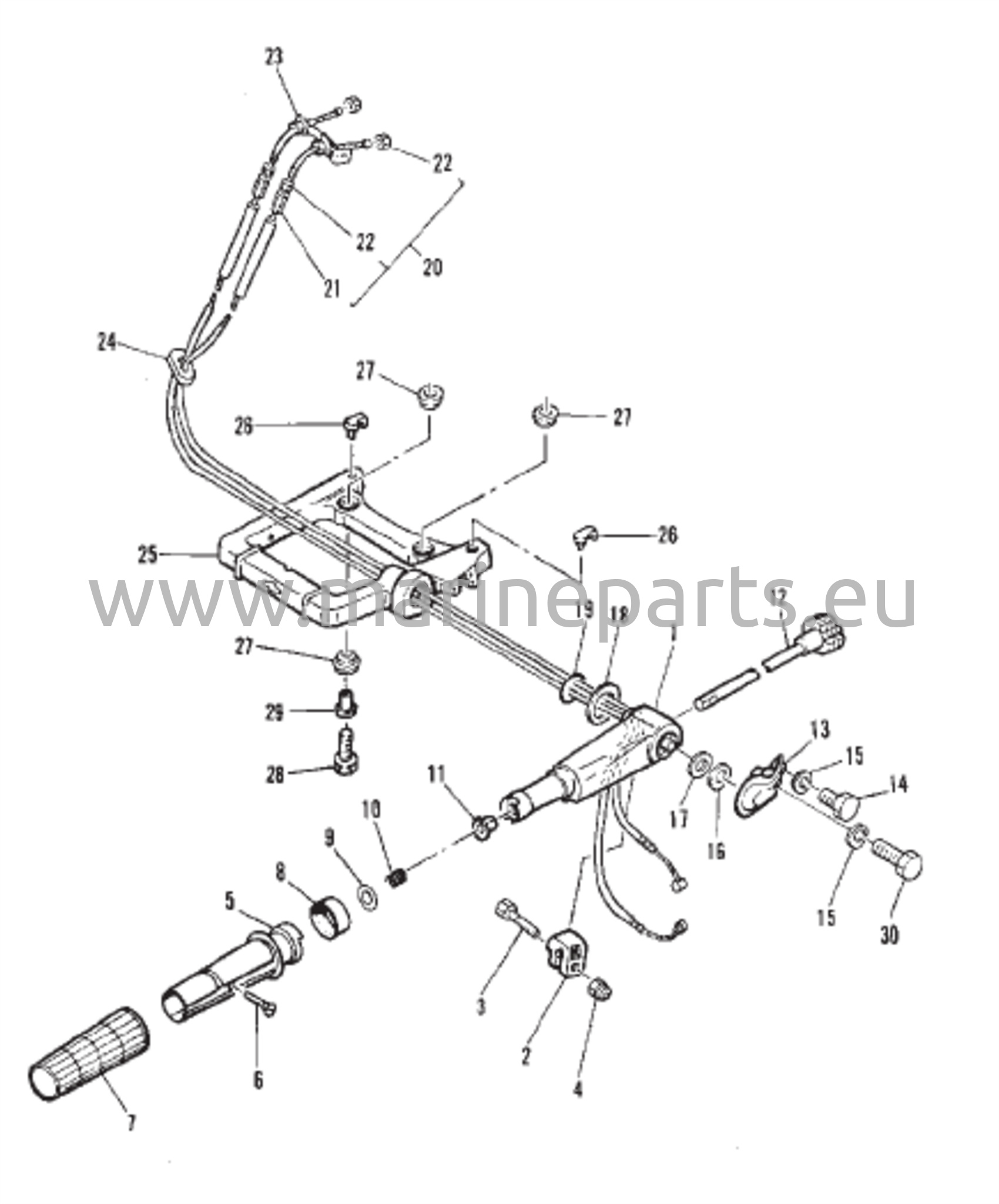 Steering handle 