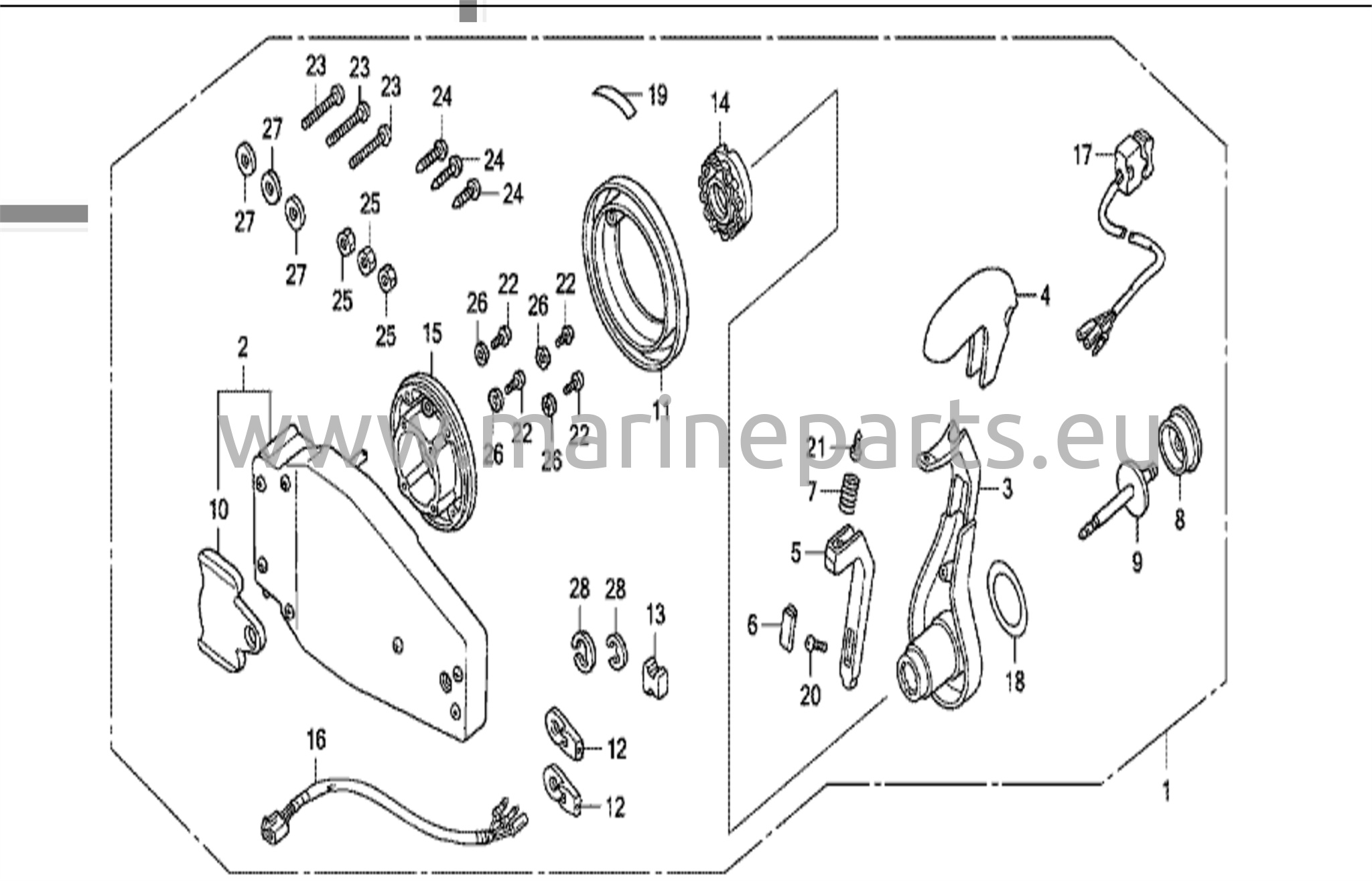 Puldihaldus (sisseehitatud tüüp) (vasak)