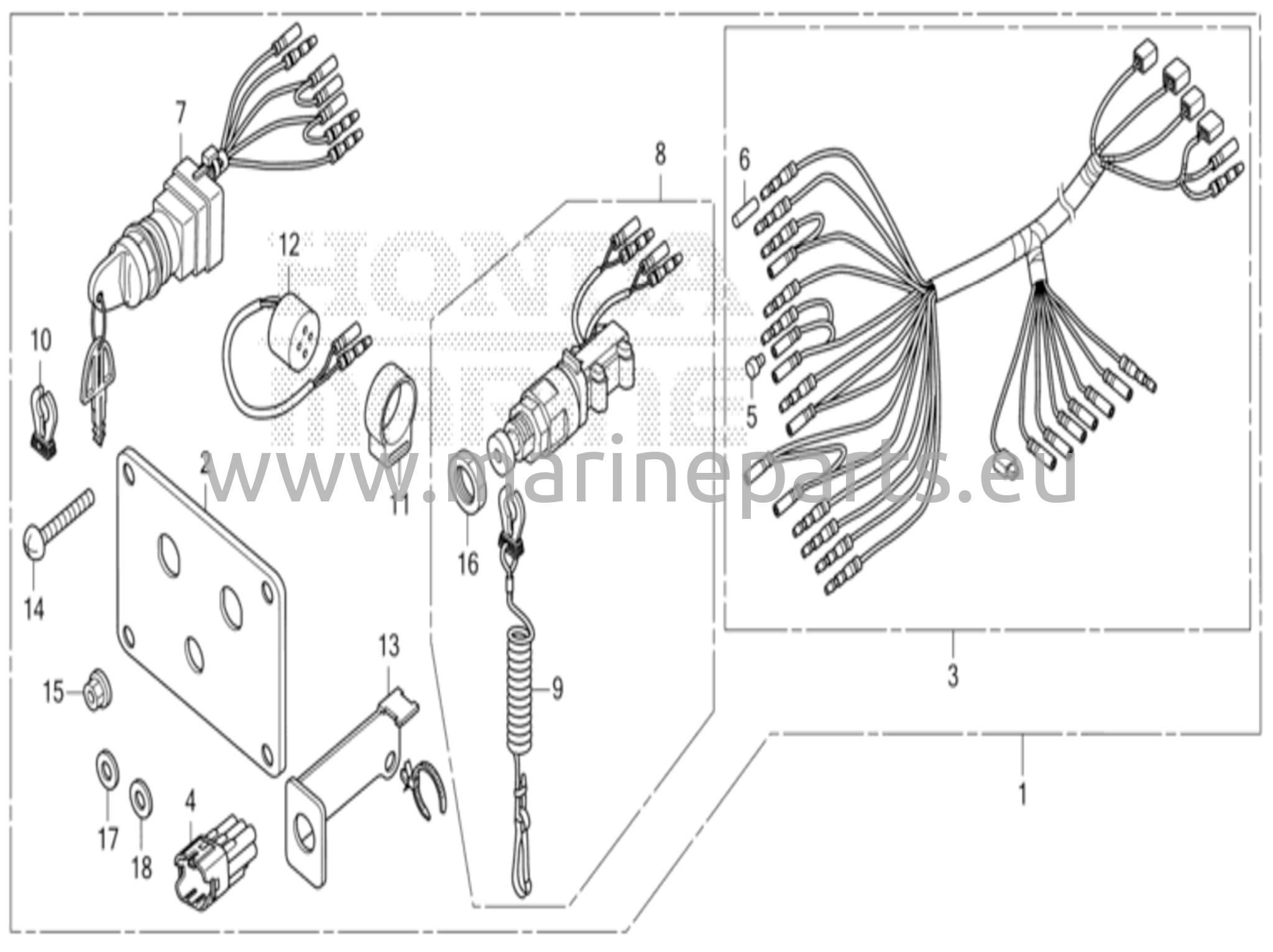 Kytkinpaneelisarja (4) (mekaaninen)