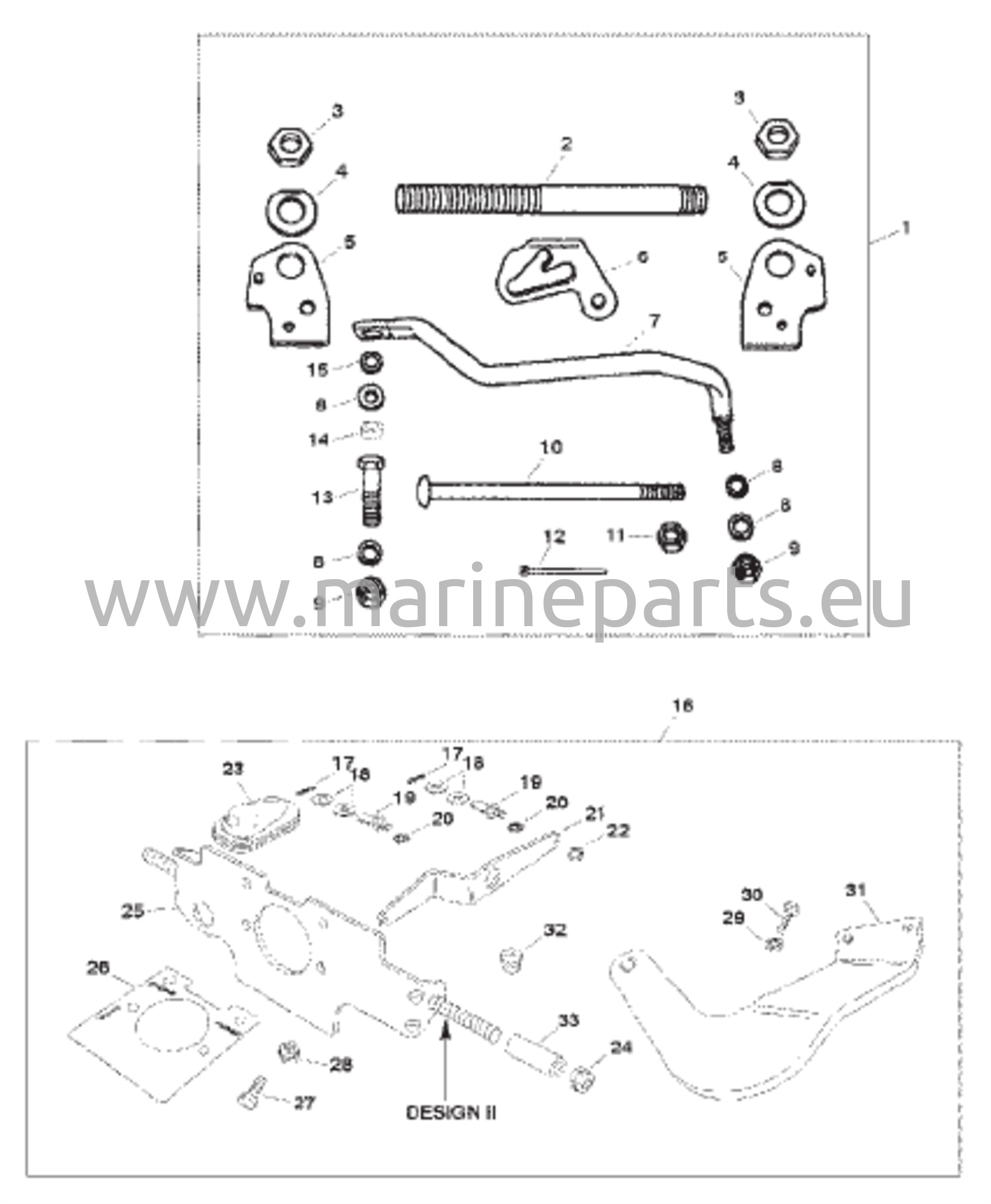 Remote Control Linkage (Design II) 