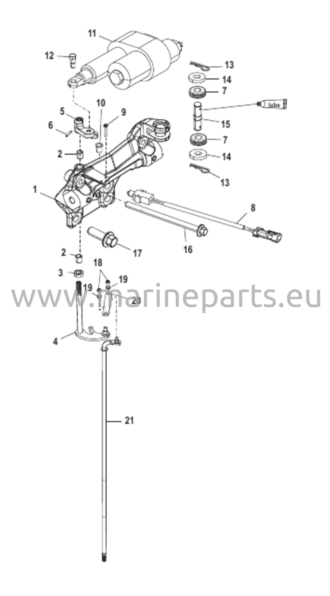 Ylemmät vaihteenvaihtokomponentit
