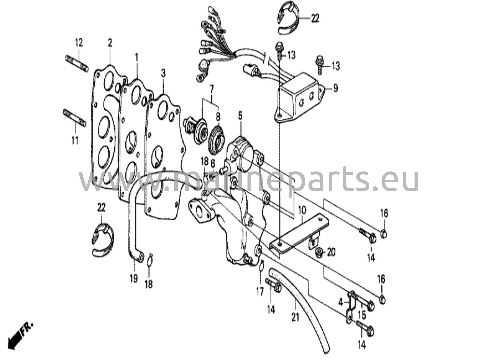Insugningsgrenrör / C.D.I.-enhet