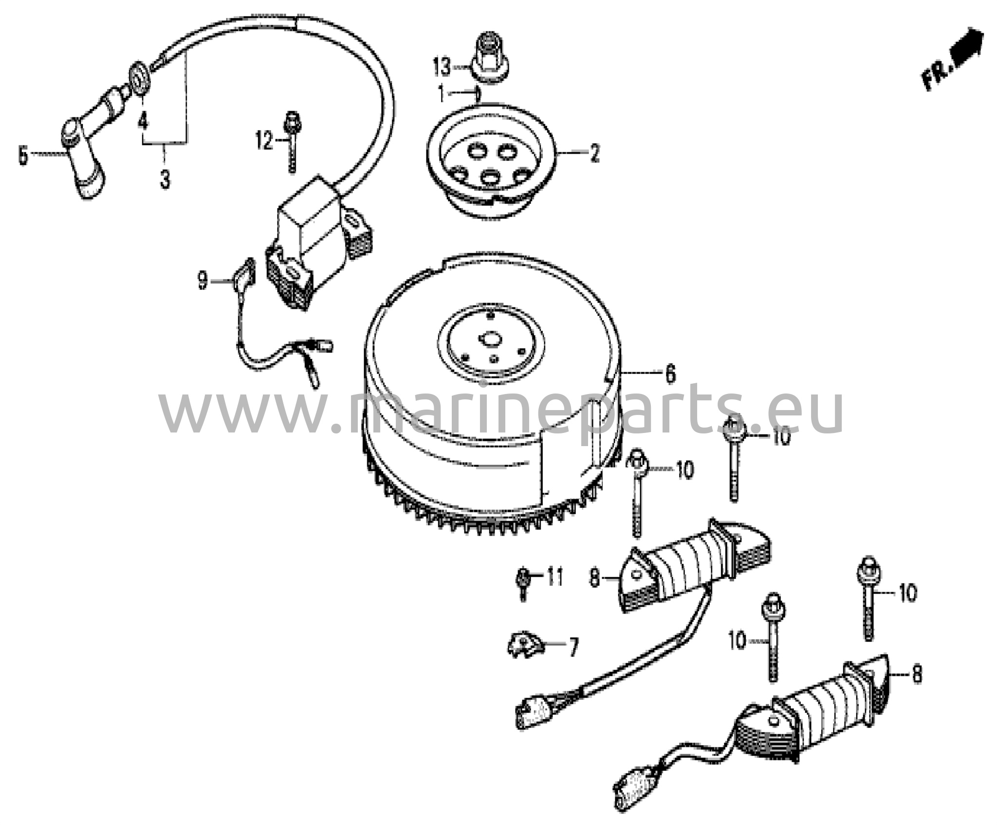 Ignition coil / Flywheel