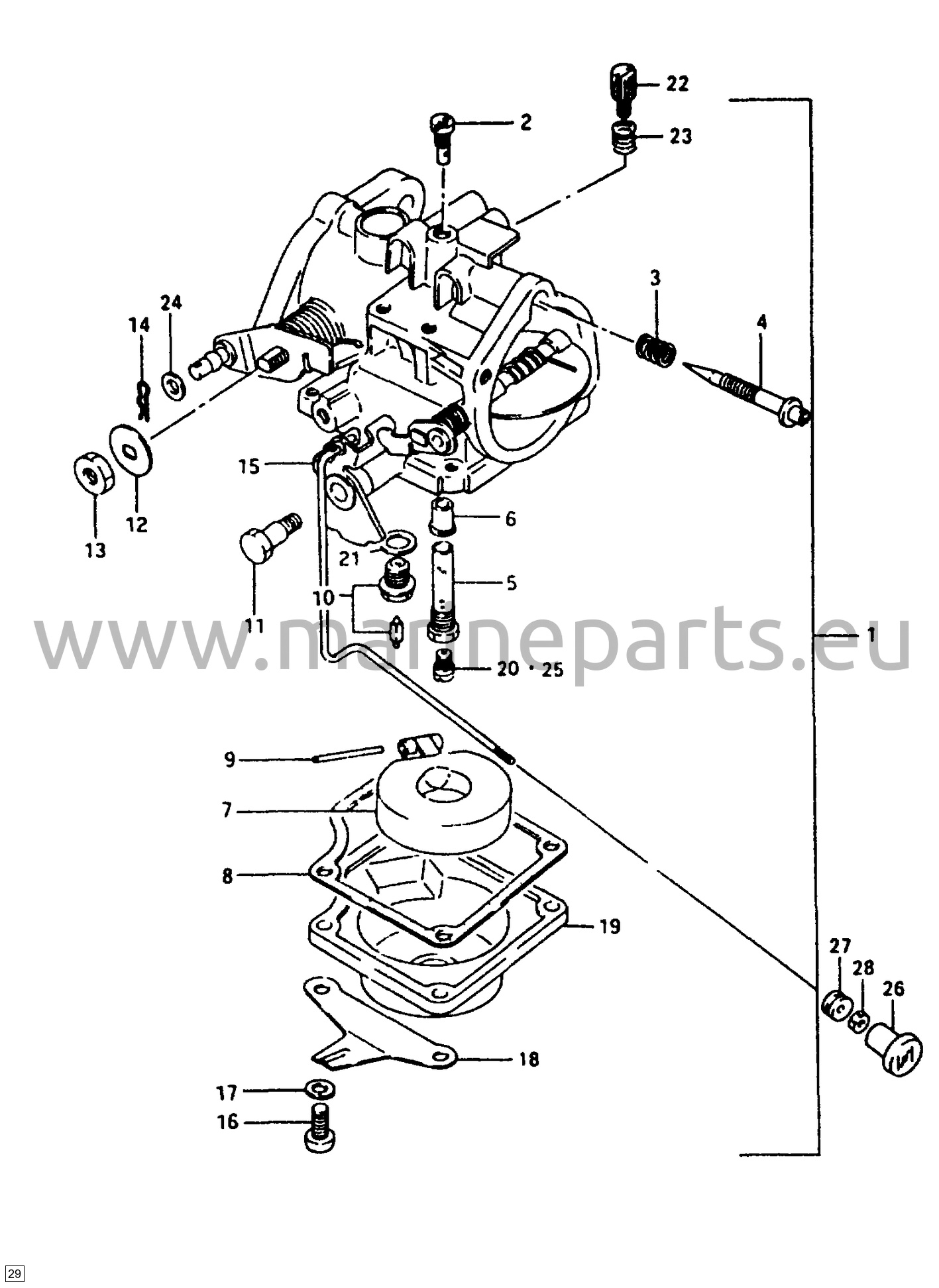 Karburaator (DT40C, DT40RC, DT40TC)