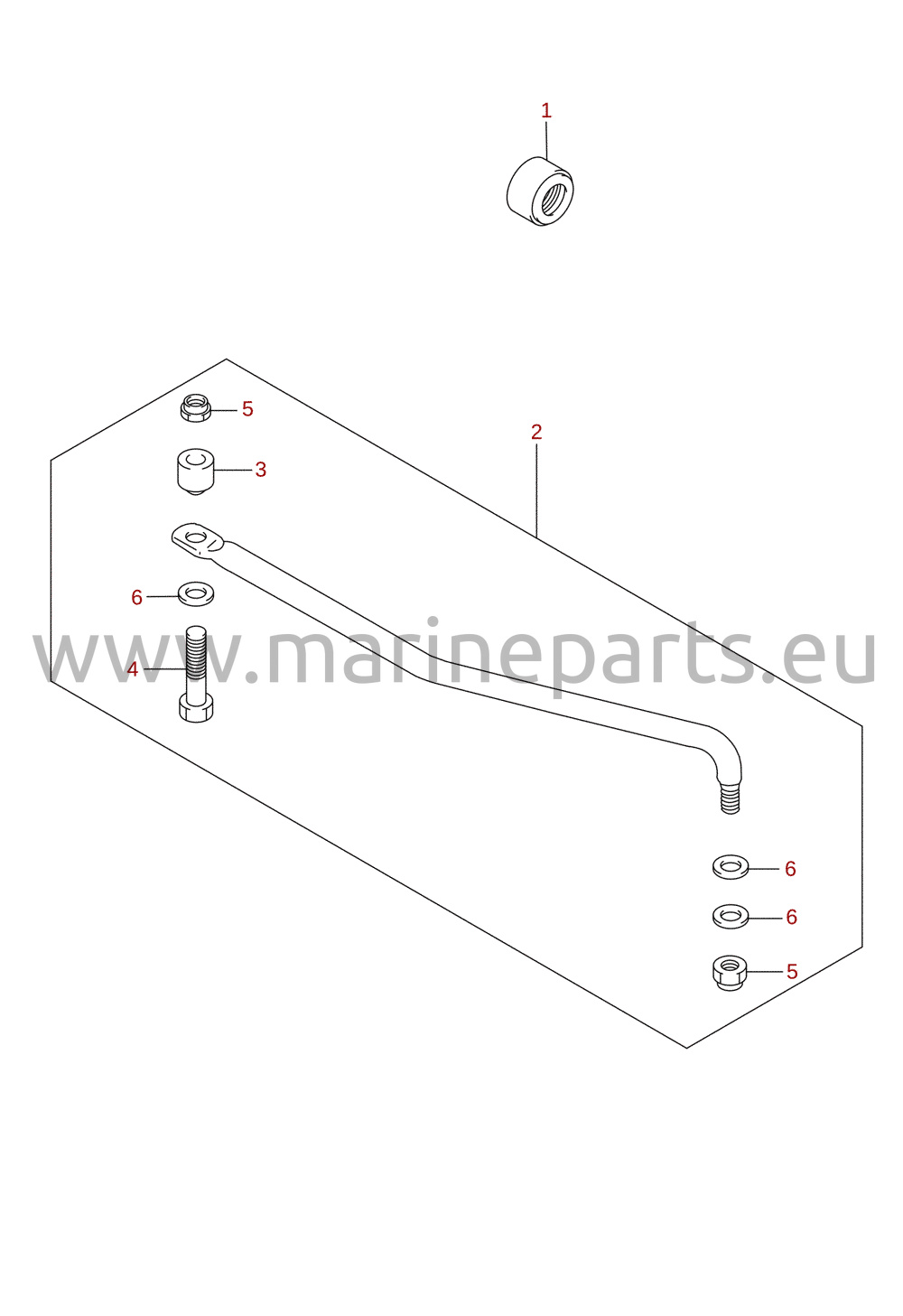 Drag link (DF15R, DF9.9R)