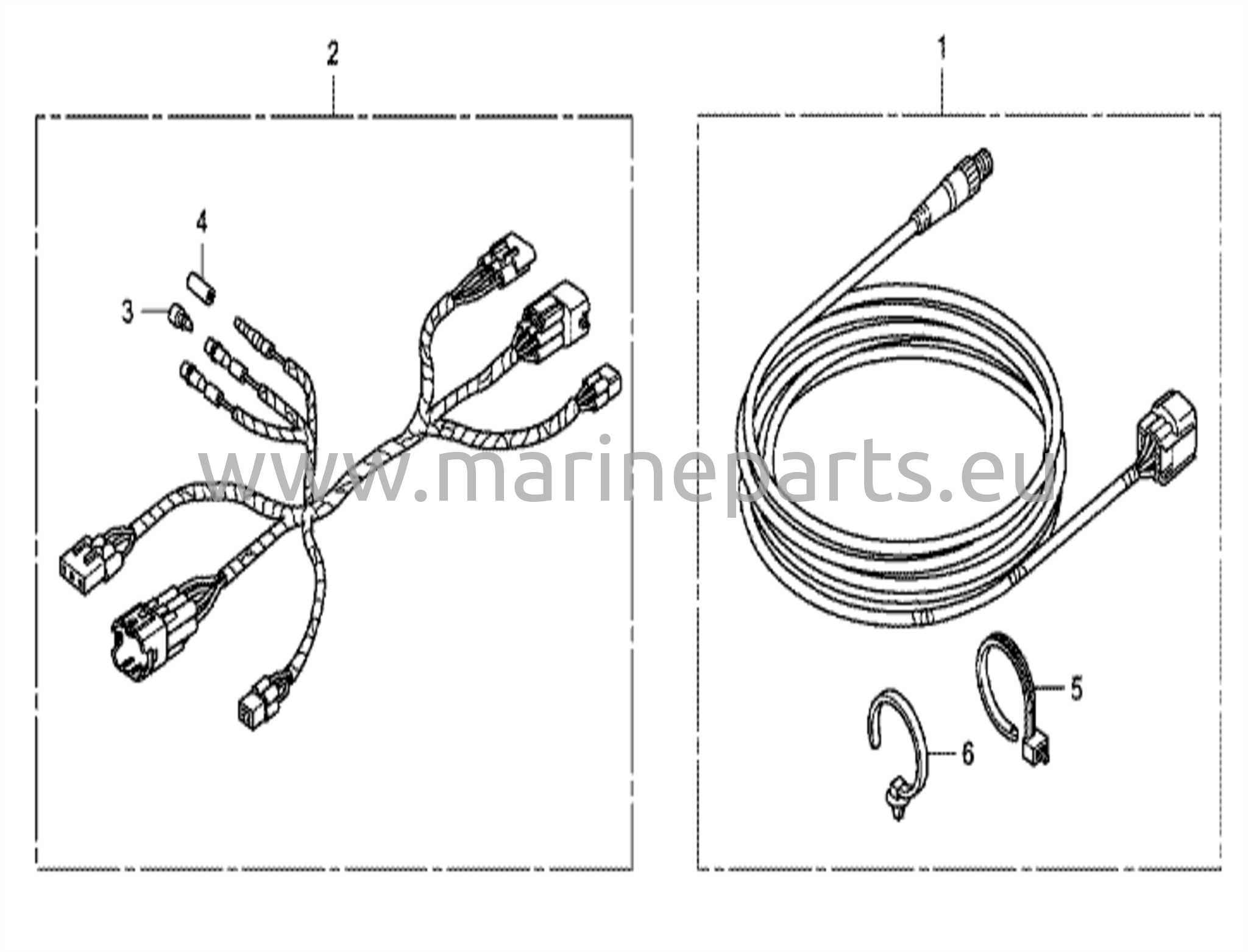 Gränssnittskabelsats