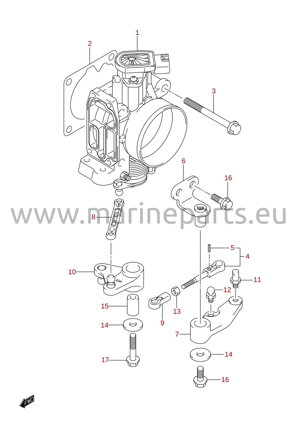 Throttle body