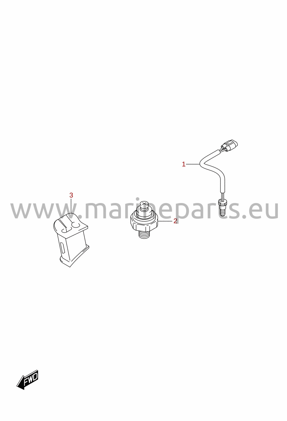 Givare (DF40AQH, DF60AQH)