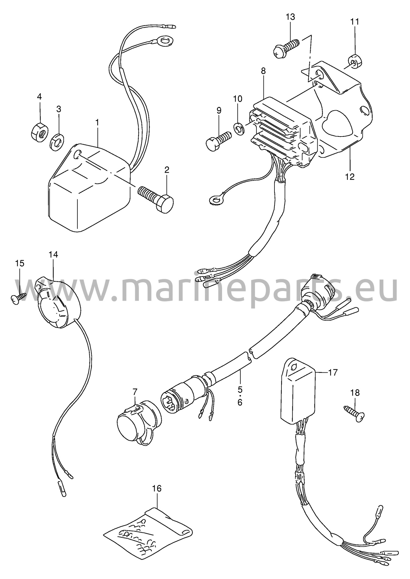Elektrisk udstyr (1) (ekstraudstyr)