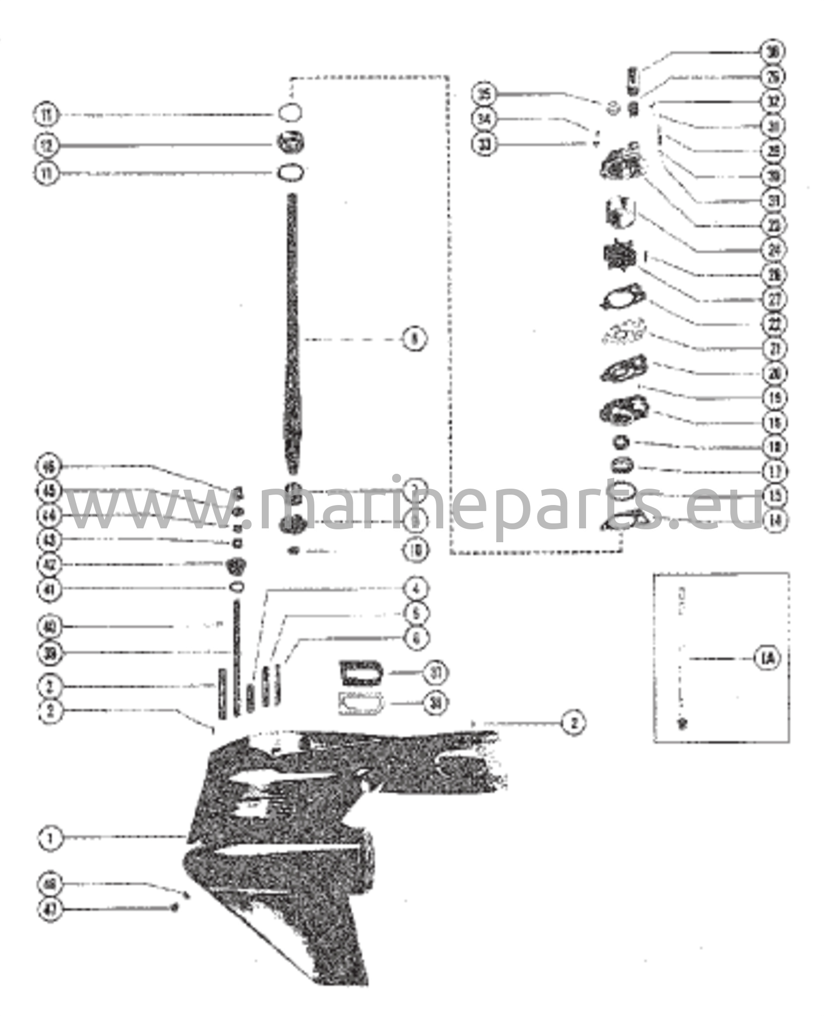Vaihteiston kotelo (voimansiirtoakseli)