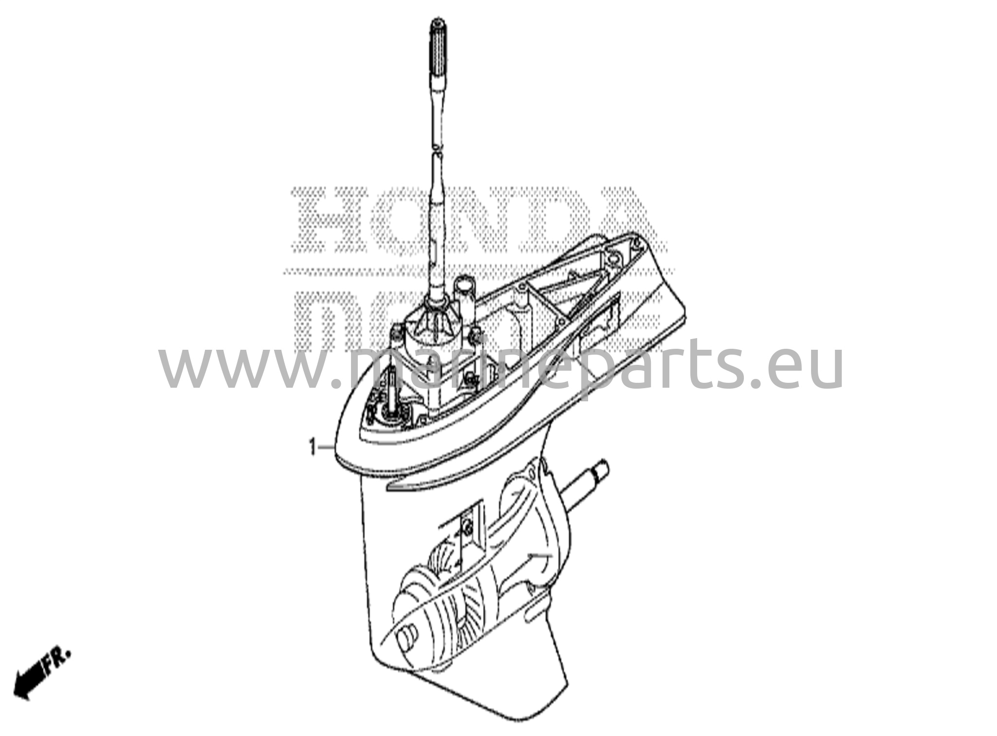 Vaihteiston kotelo kokoonpano