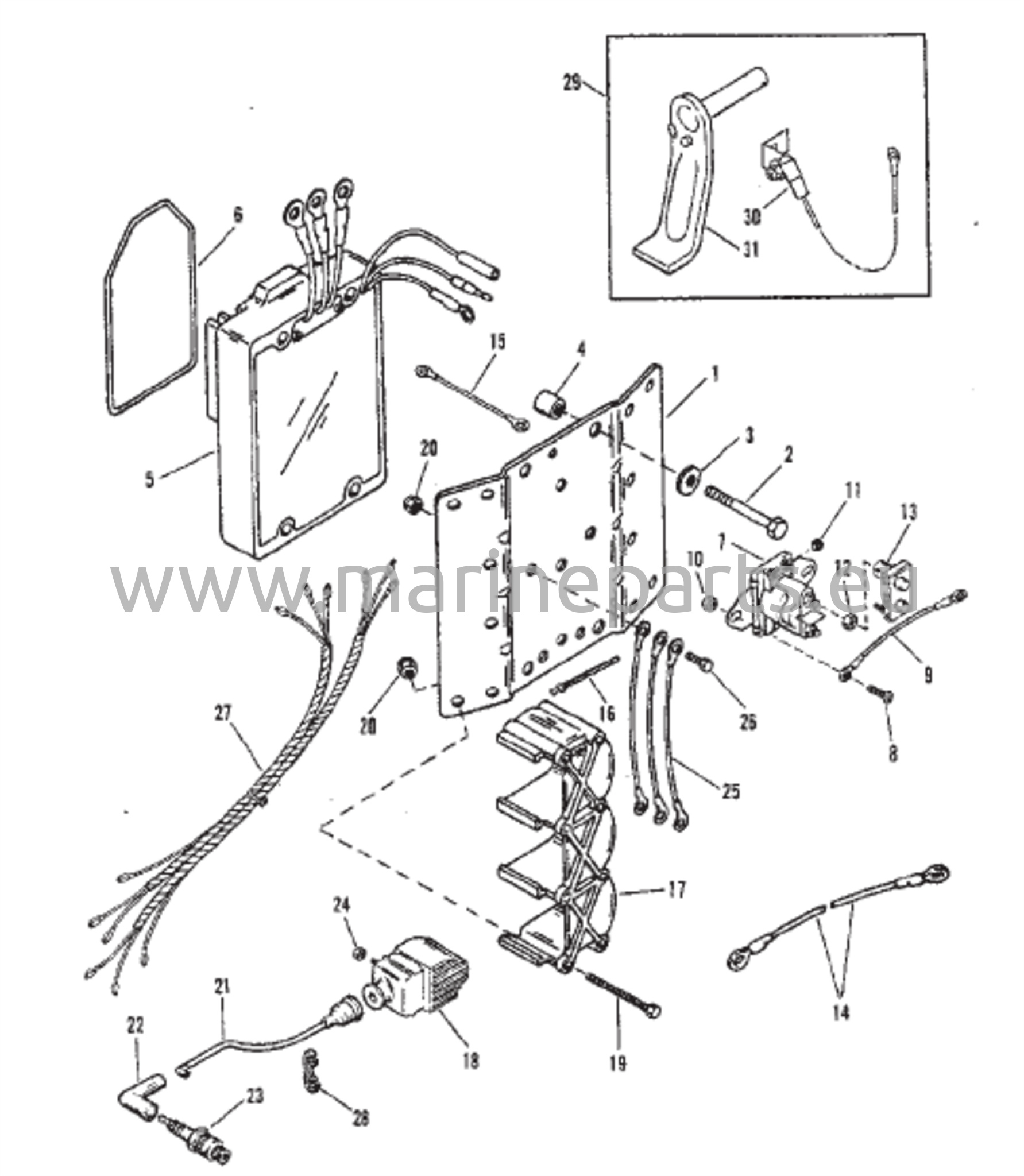 Sytytyspuola/Jännitesäädin