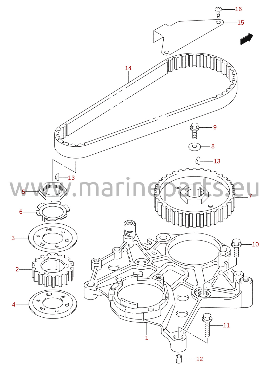 Timing belt (2005–2011)