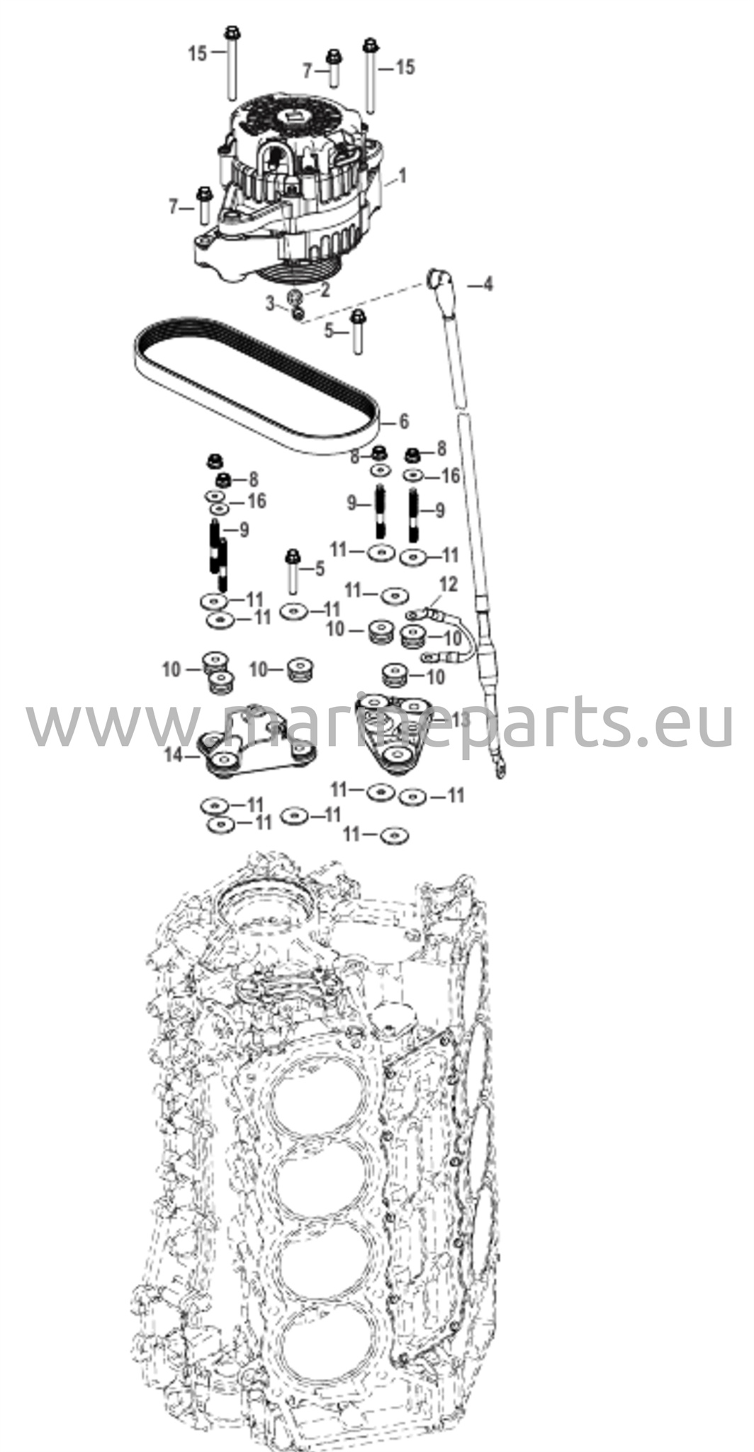 Laturin kiinnitys/vyösuunnittelu II
